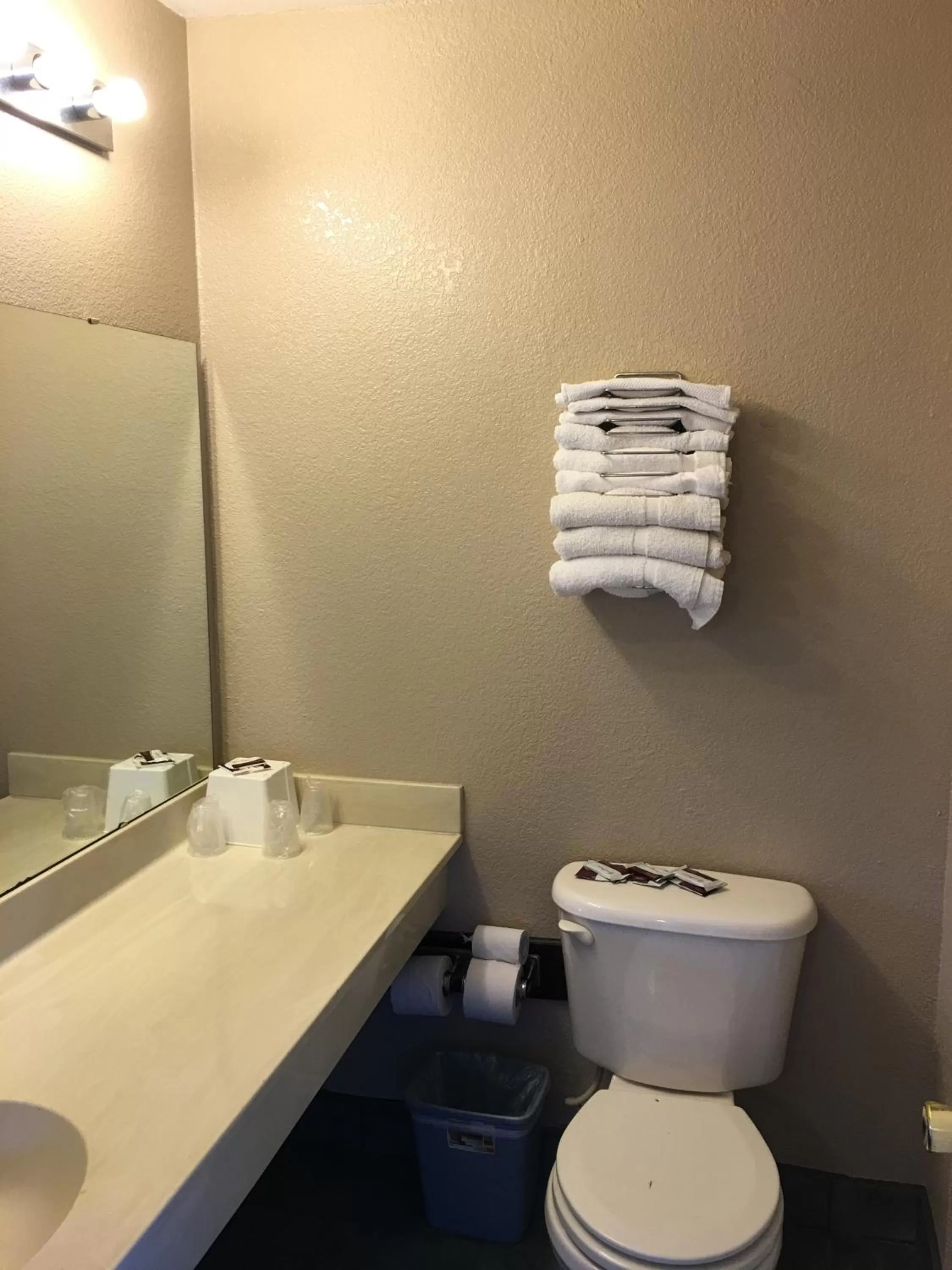 Toilet in Applegate Inn