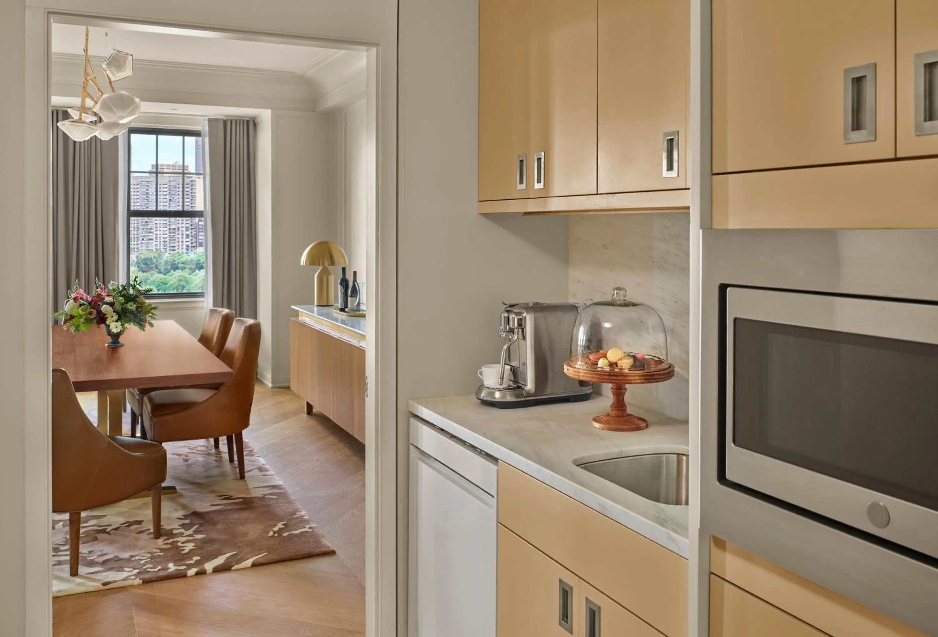 Kitchen or kitchenette in The Newbury Boston