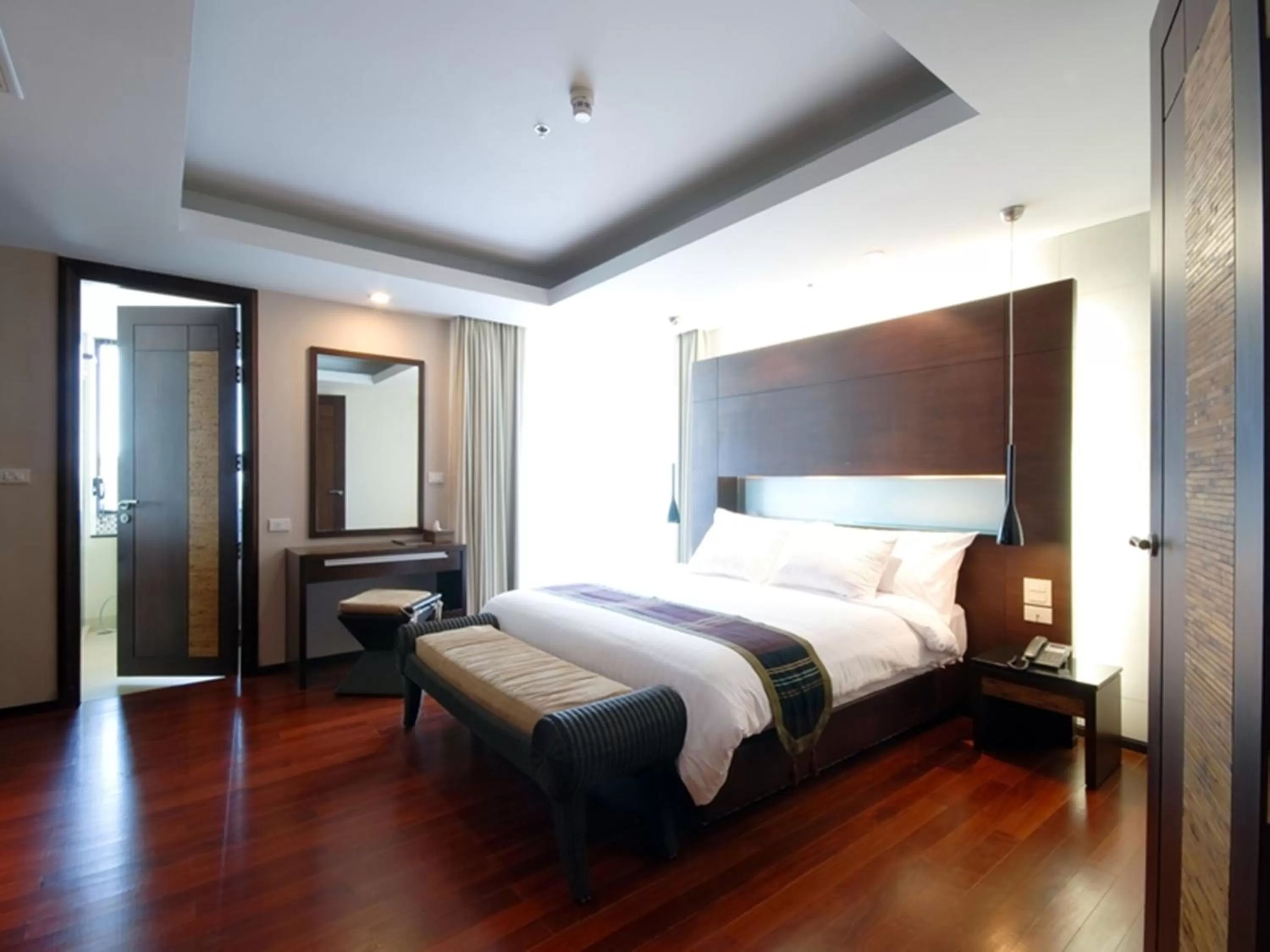 Bed in Tara Mantra Cha-Am Resort