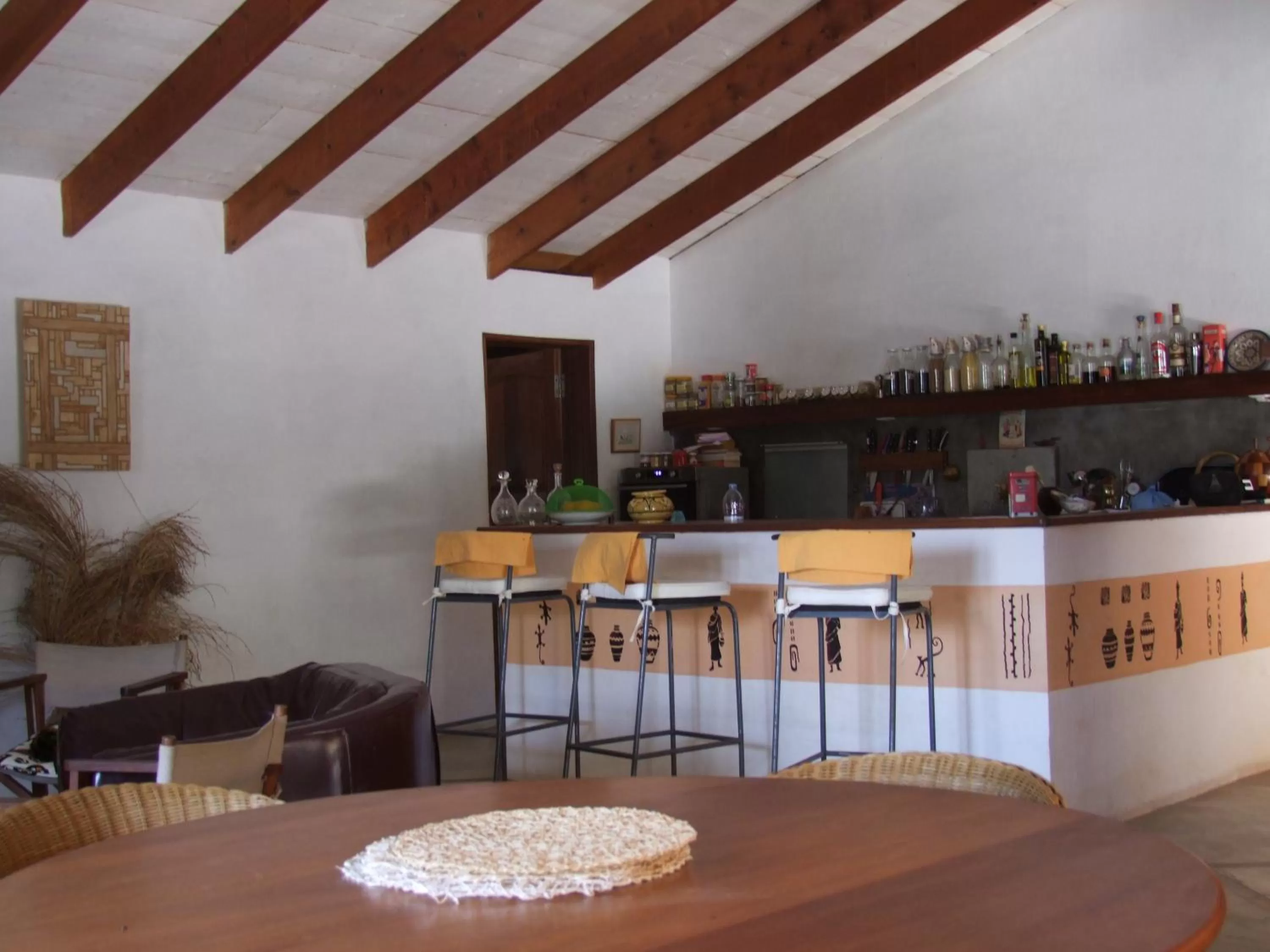 Lounge or bar in Villa Morabeza Guest House