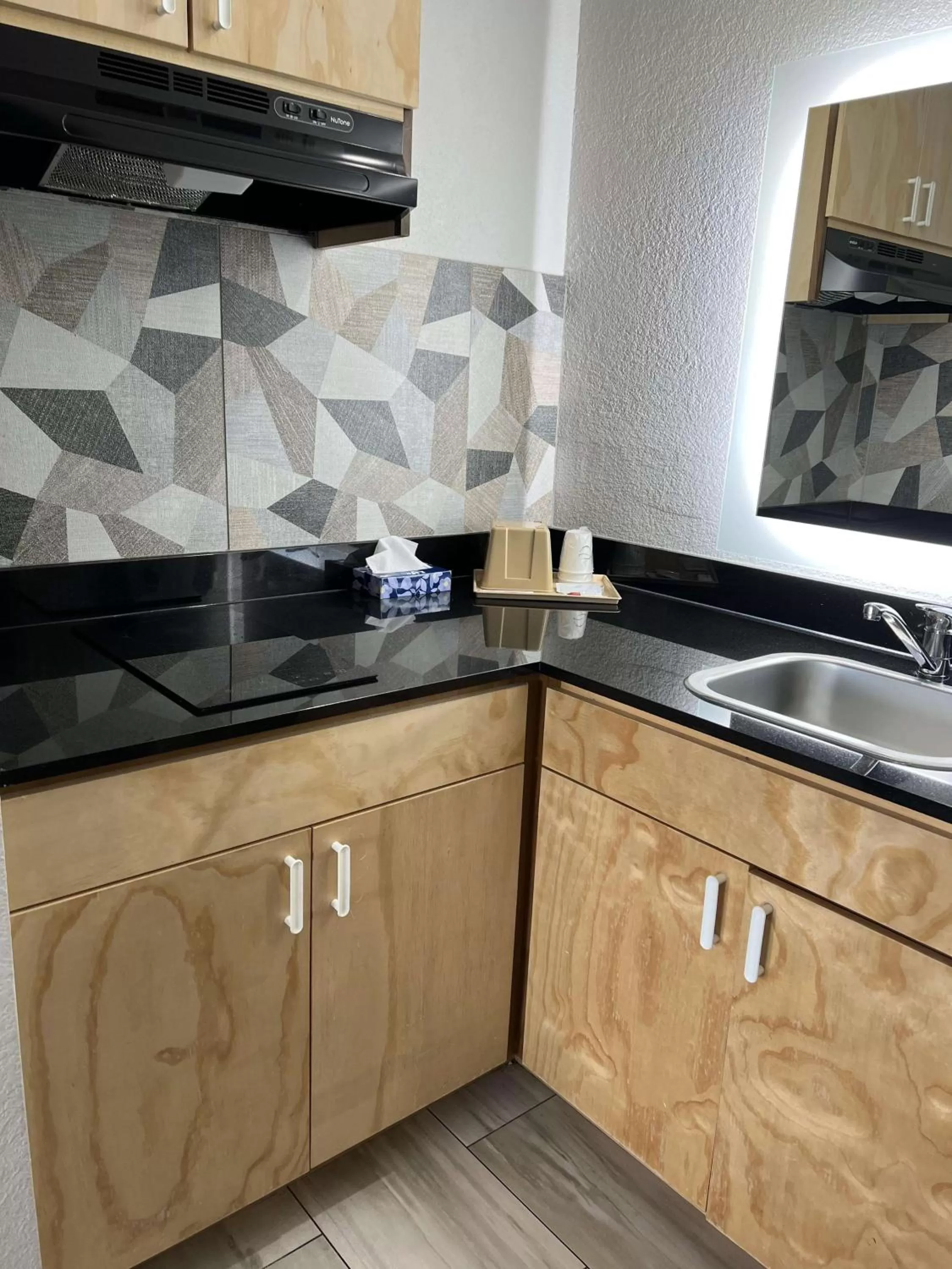 Kitchen or kitchenette in SureStay Hotel by Best Western Spring North Houston