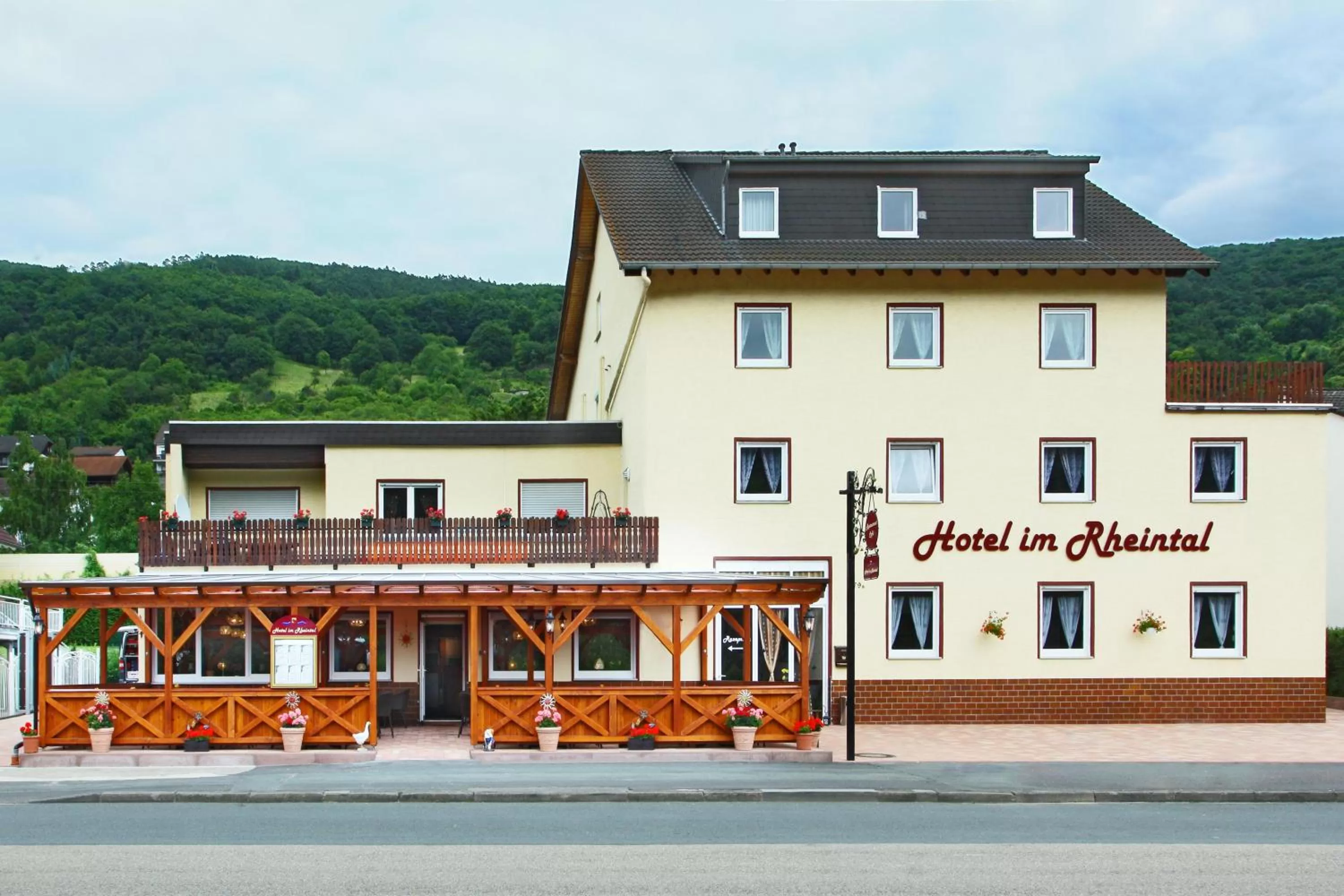Property building in Hotel im Rheintal