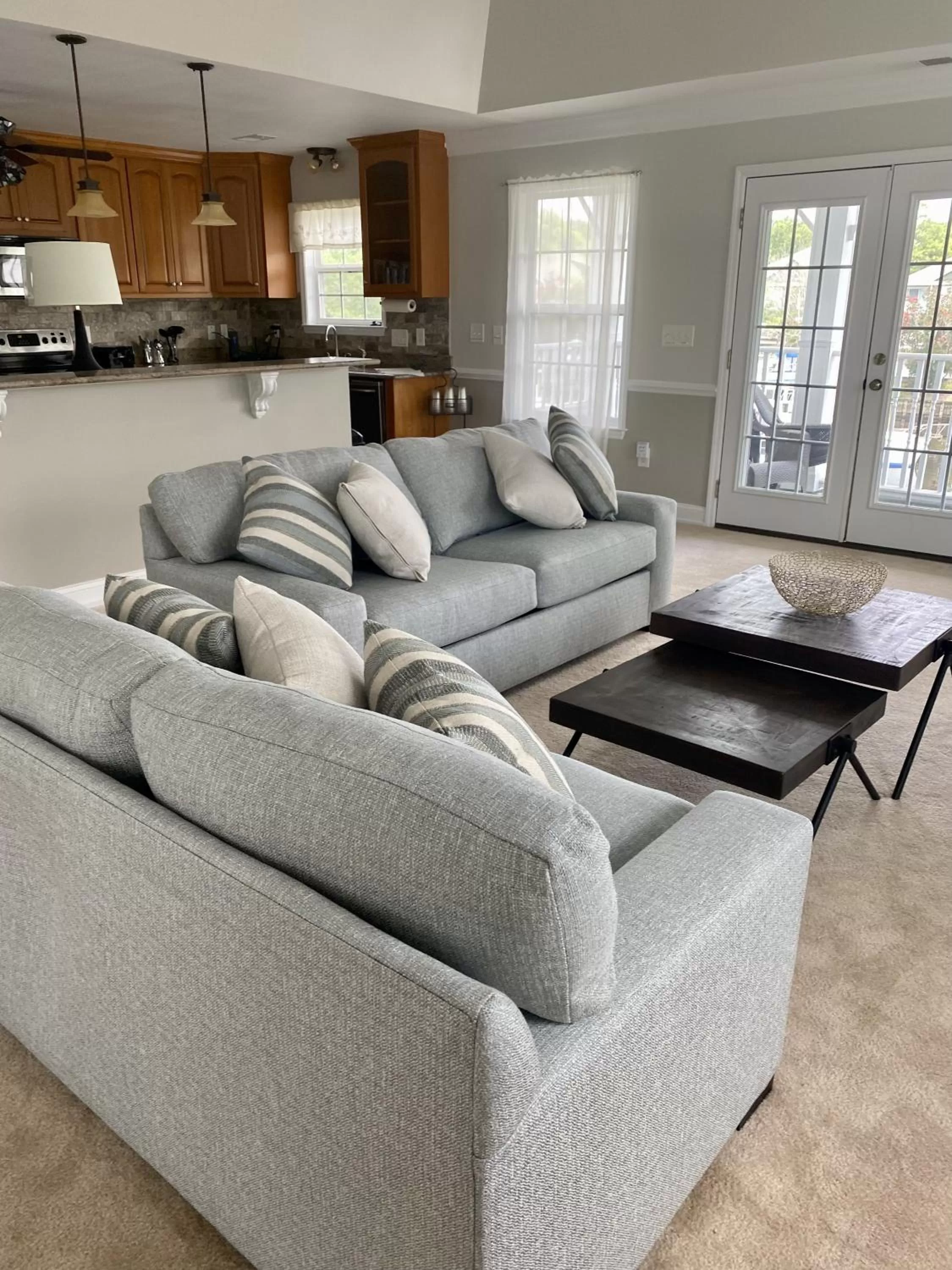 Living room in The Cypress Inn