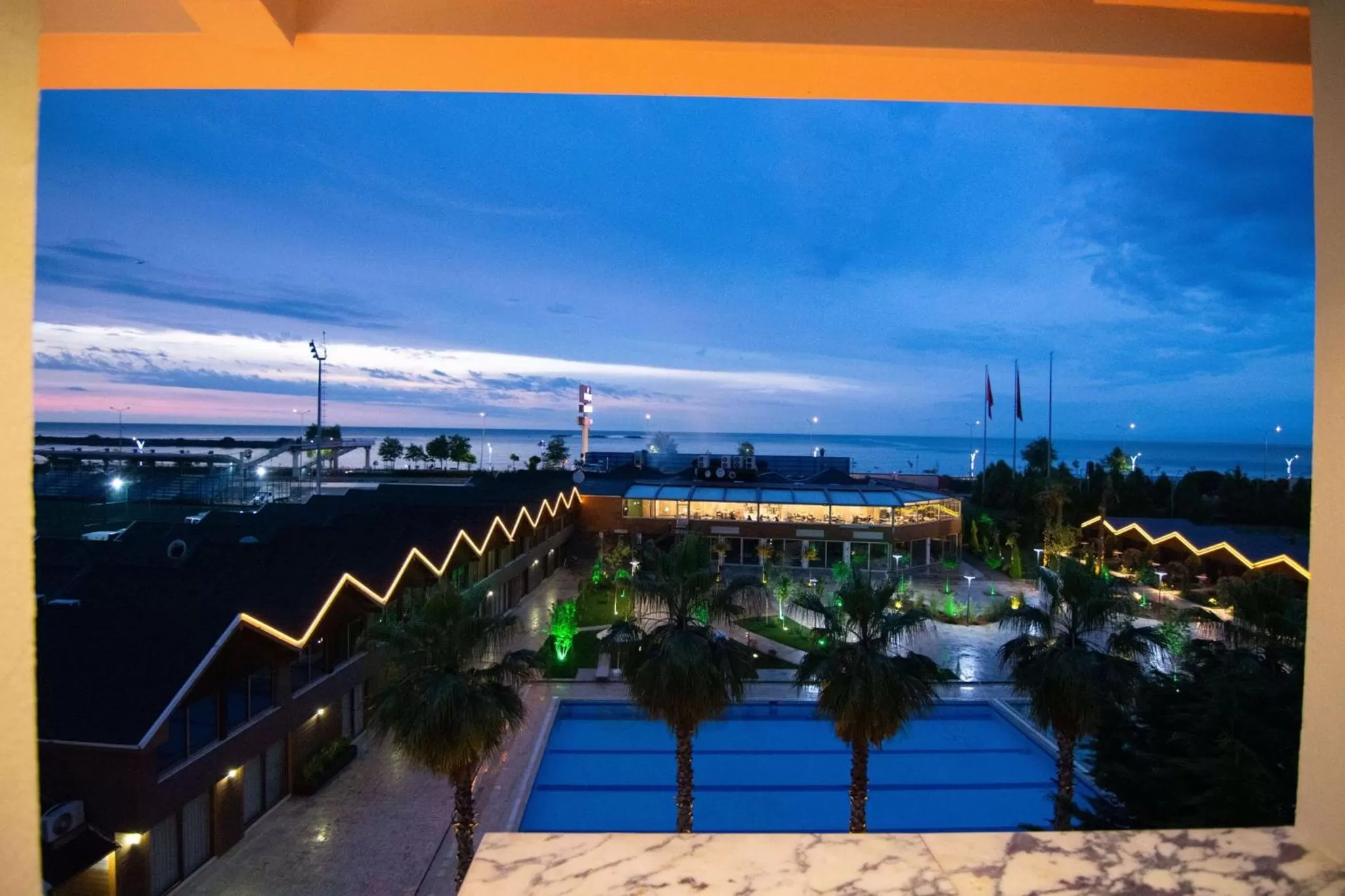 Swimming pool, Pool View in Sandal Otel