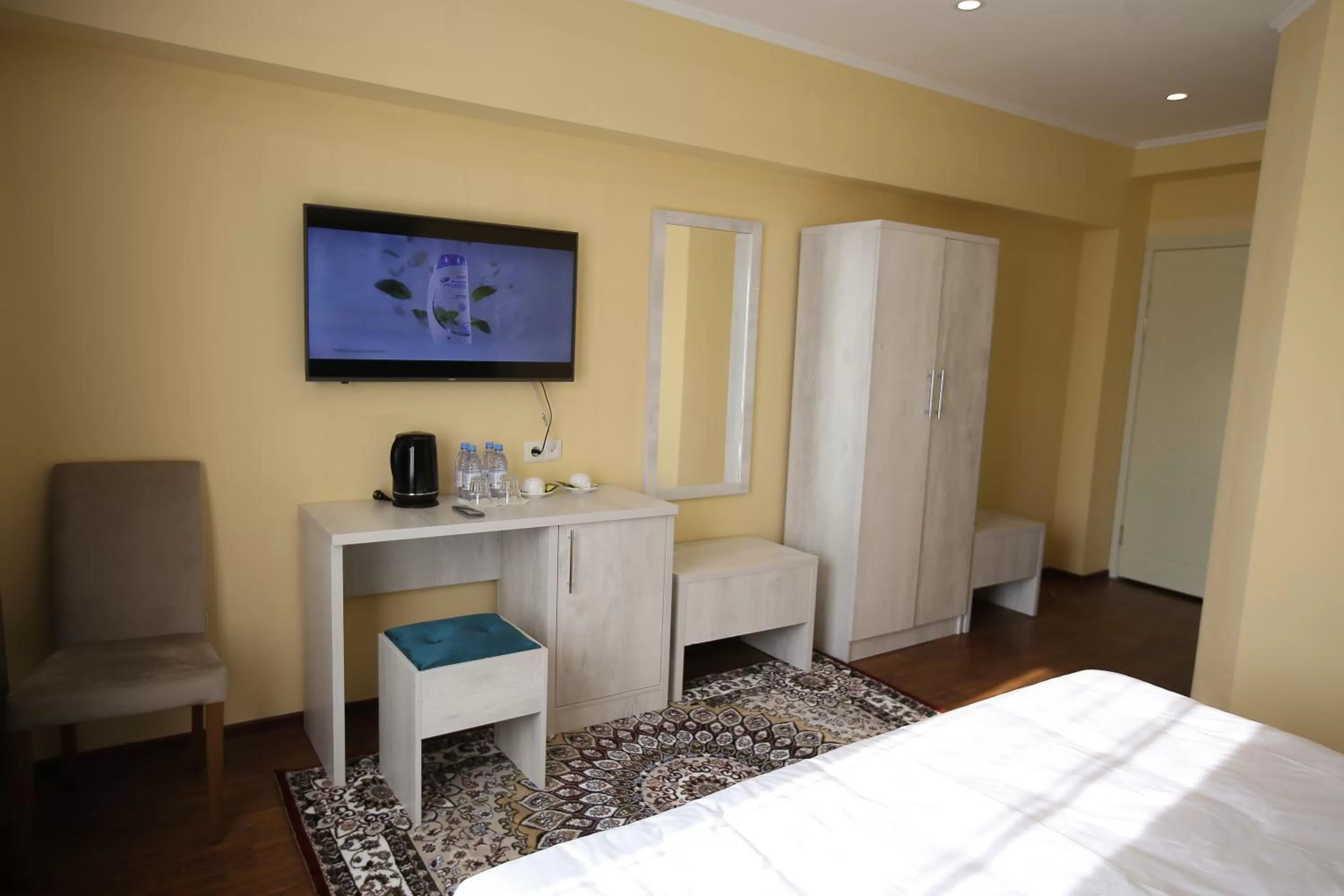 Bed in Altai Business Hotel