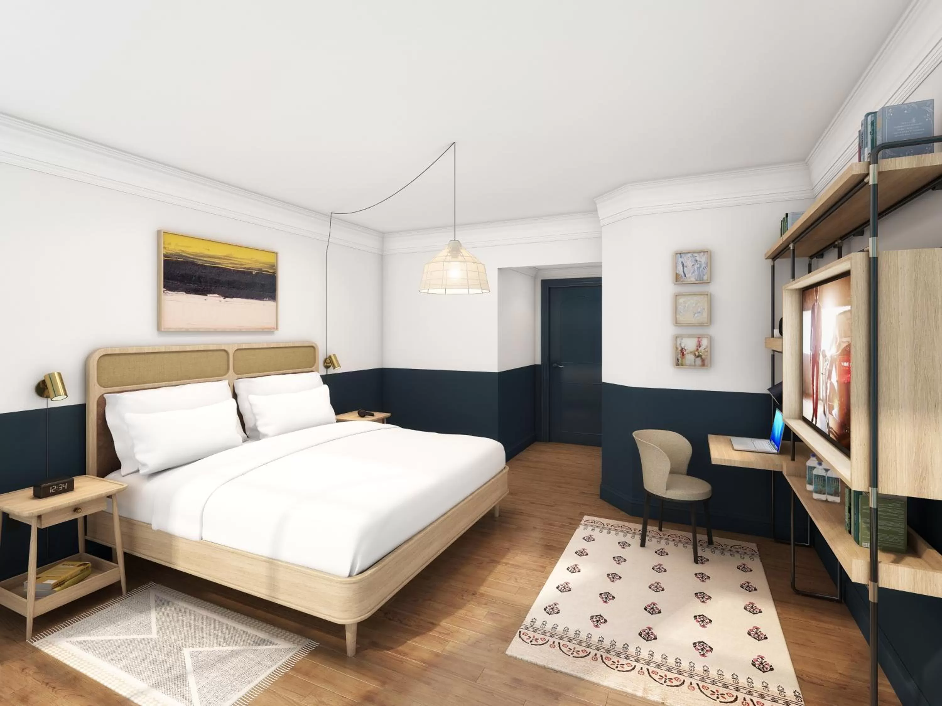 Bed in Hotel Theo New Orleans, Tapestry Collection by Hilton