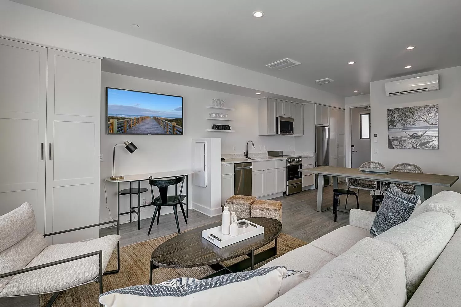 Living room in Lively Beach