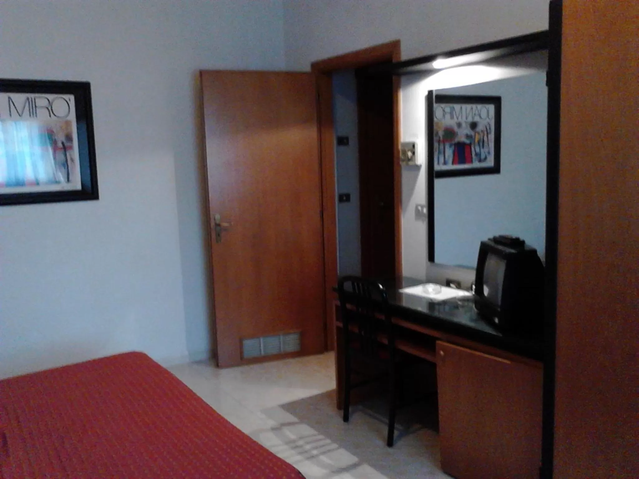 Decorative detail, TV/Entertainment Center in Motel Forum