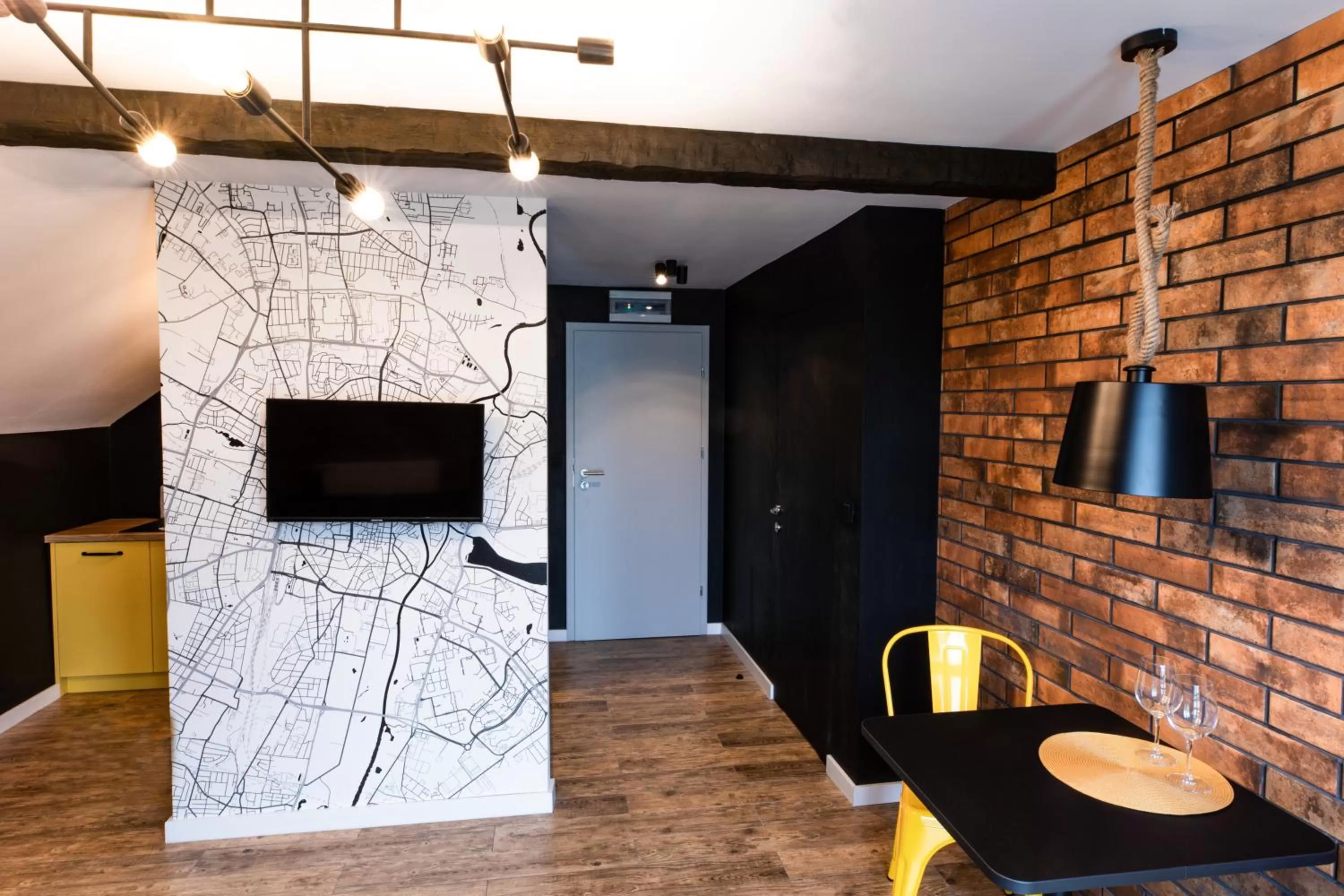 TV and multimedia in Stylowe Apartamenty Plewiska