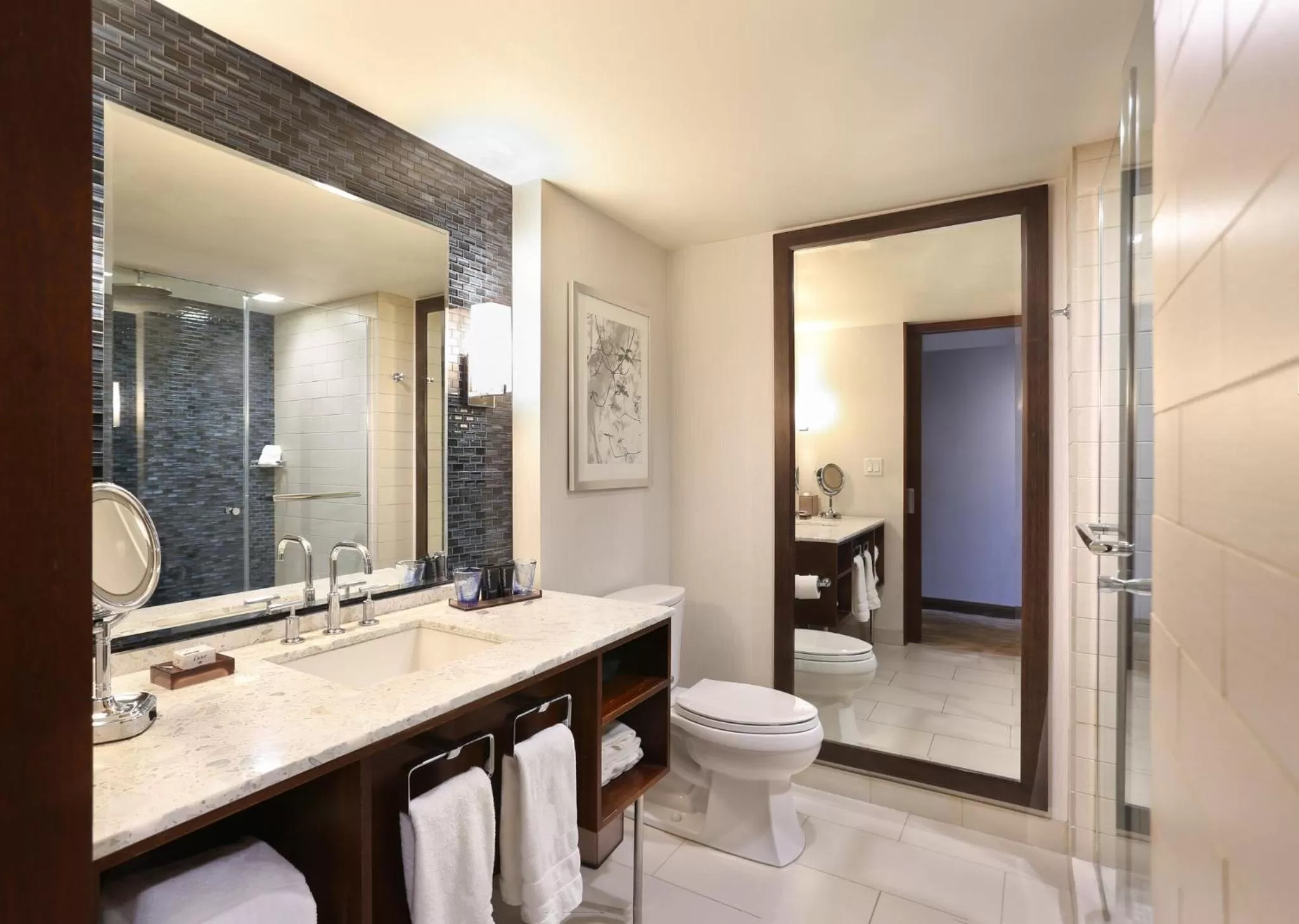 Bathroom in InterContinental New York Times Square by IHG