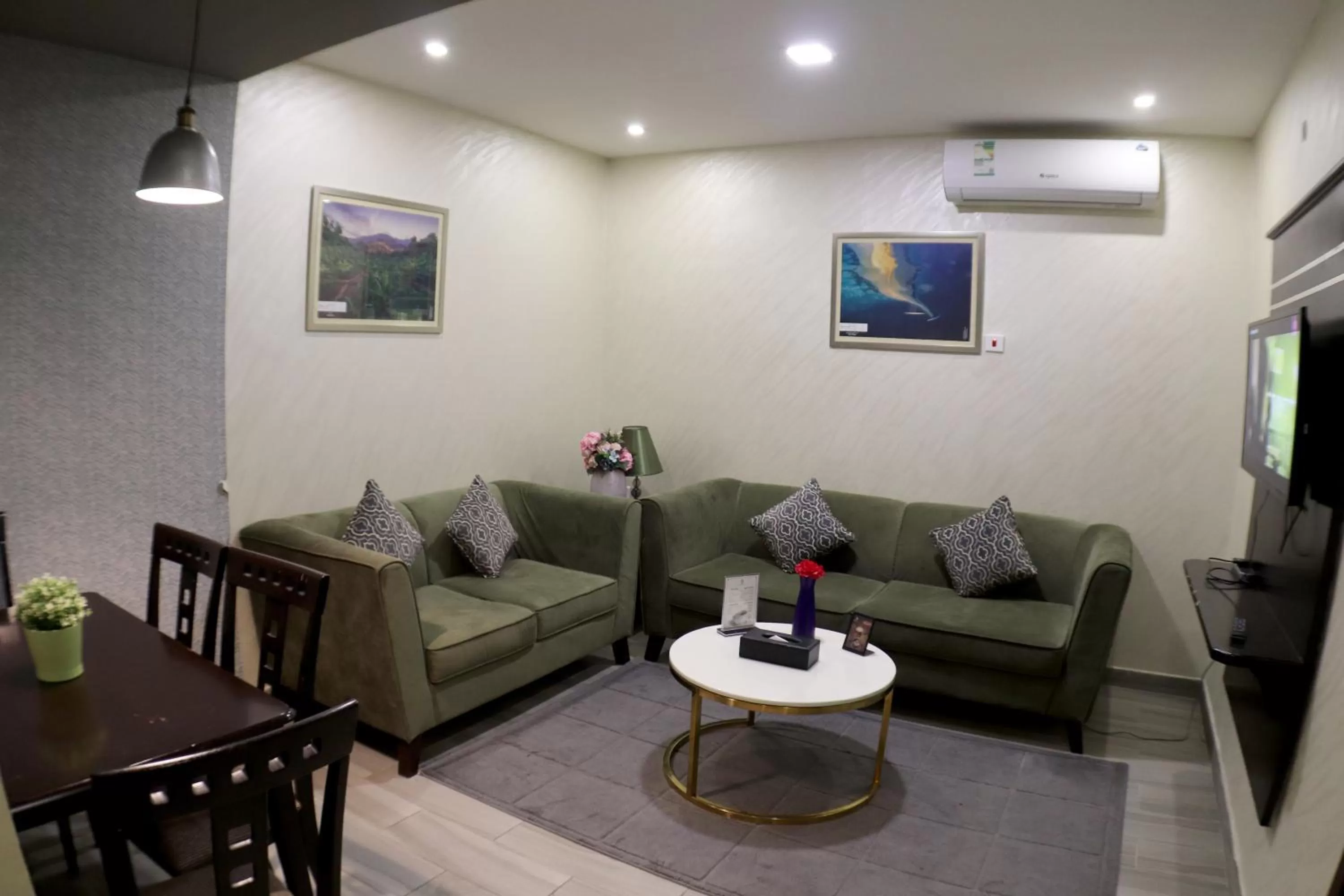 Seating area in Maskan Al Dyafah Hotel Apartments