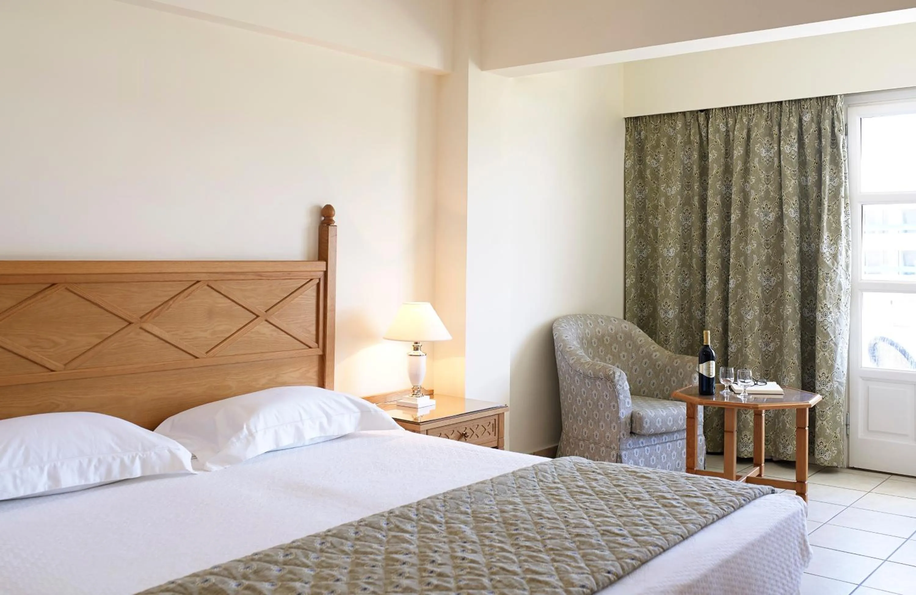 Bed in Canvas by Mitsis Petit Palais