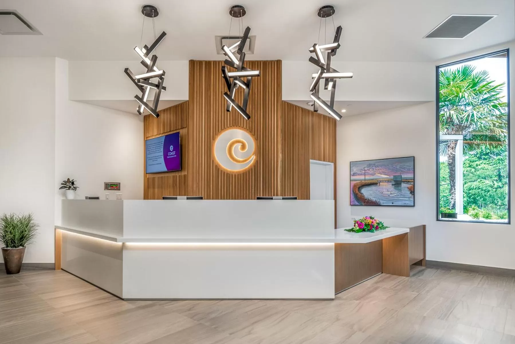 Lobby or reception in Coast Tsawwassen Inn