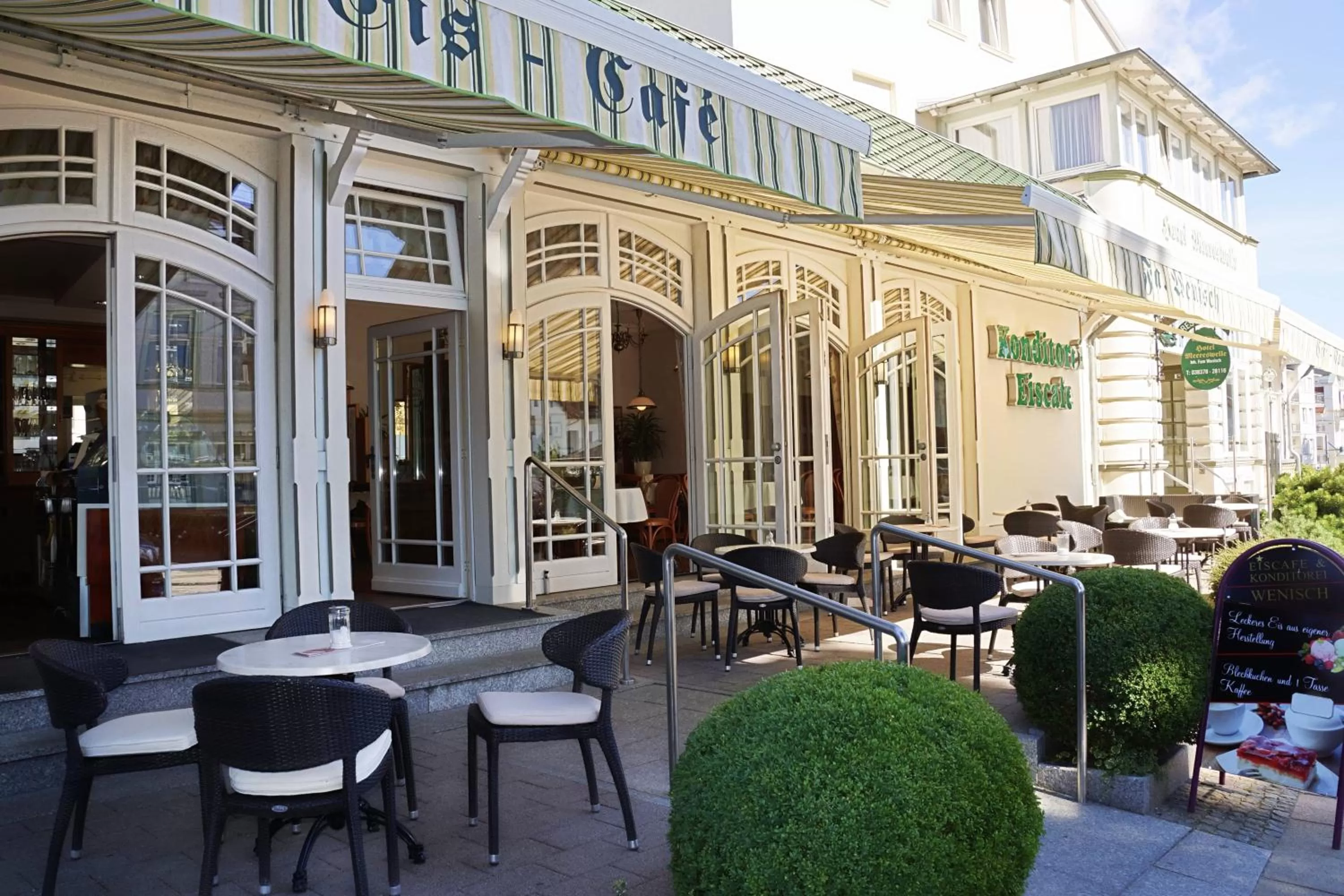 Coffee/tea facilities in Hotel Meereswelle - Anno 1875