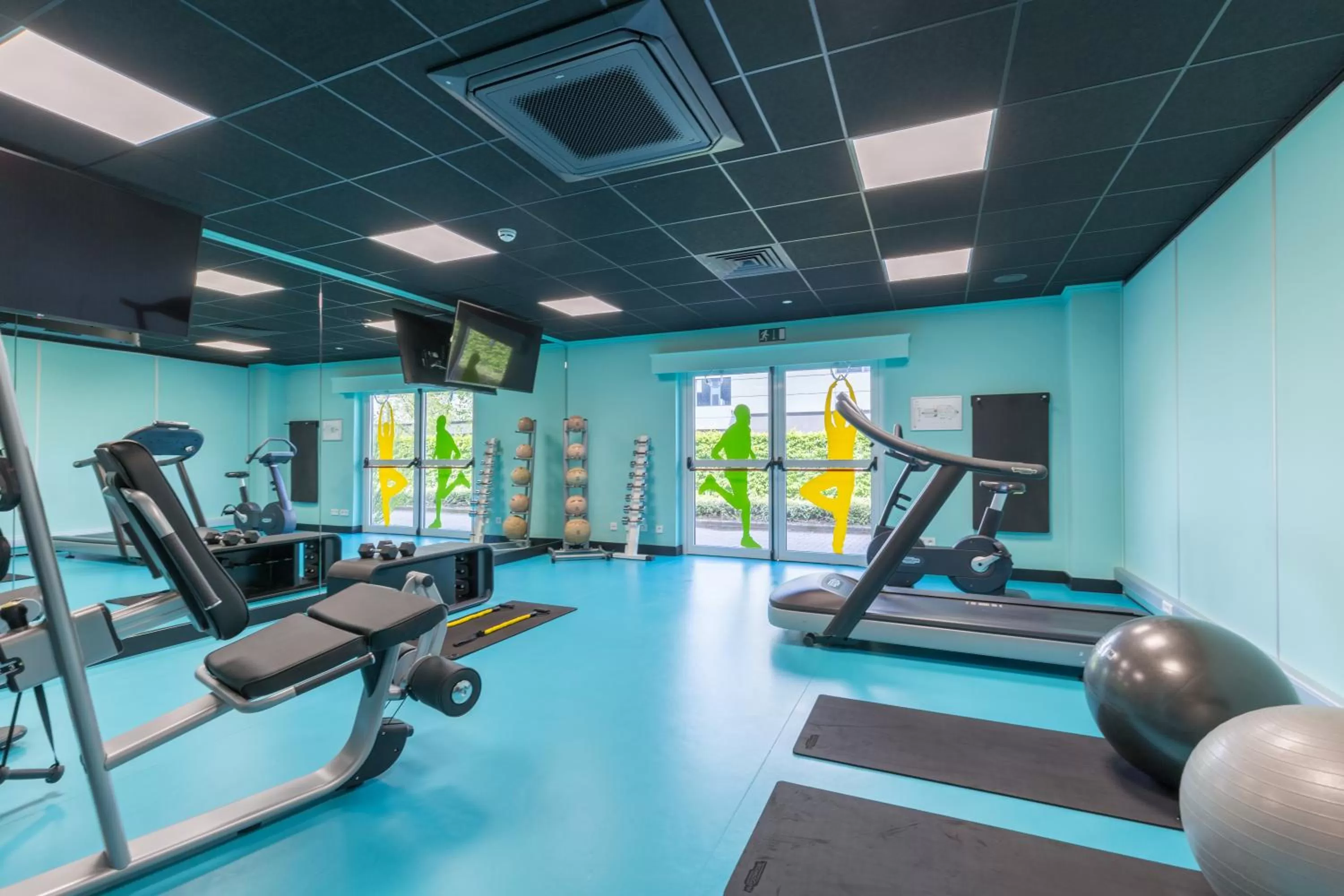 Fitness centre/facilities in Thon Hotel Brussels Airport