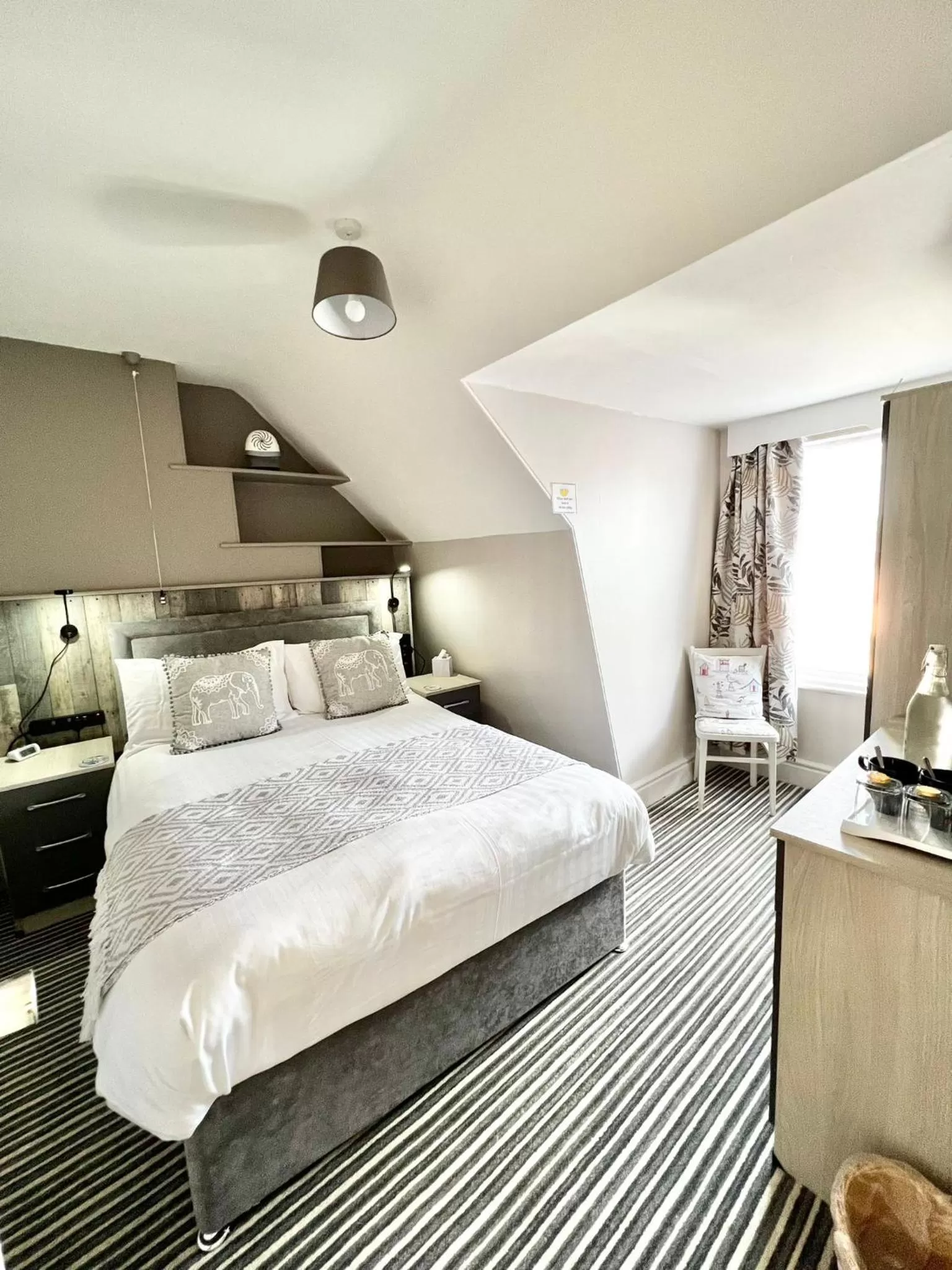 Bed in Belle Dene Guest House