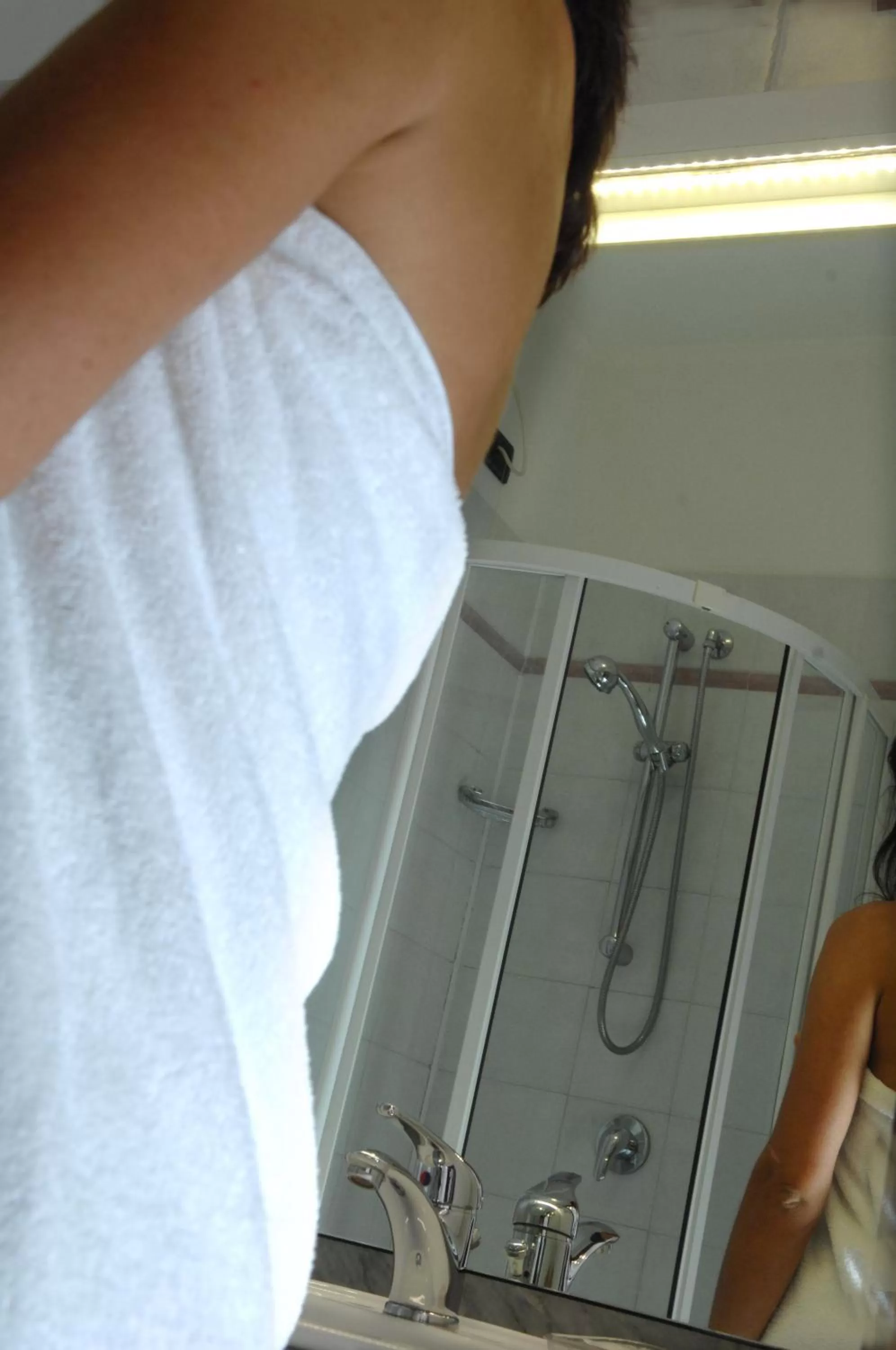 Bathroom in Hotel Scaldaferro