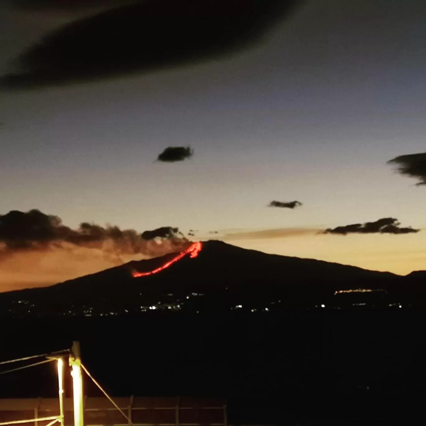 Natural landscape in Il corallo azzurro