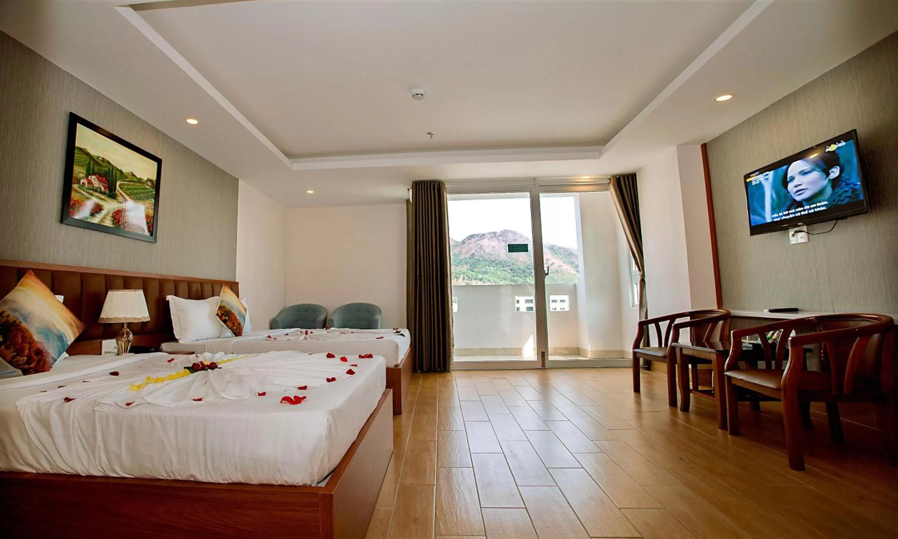 Bed in Canary Nha Trang Hotel