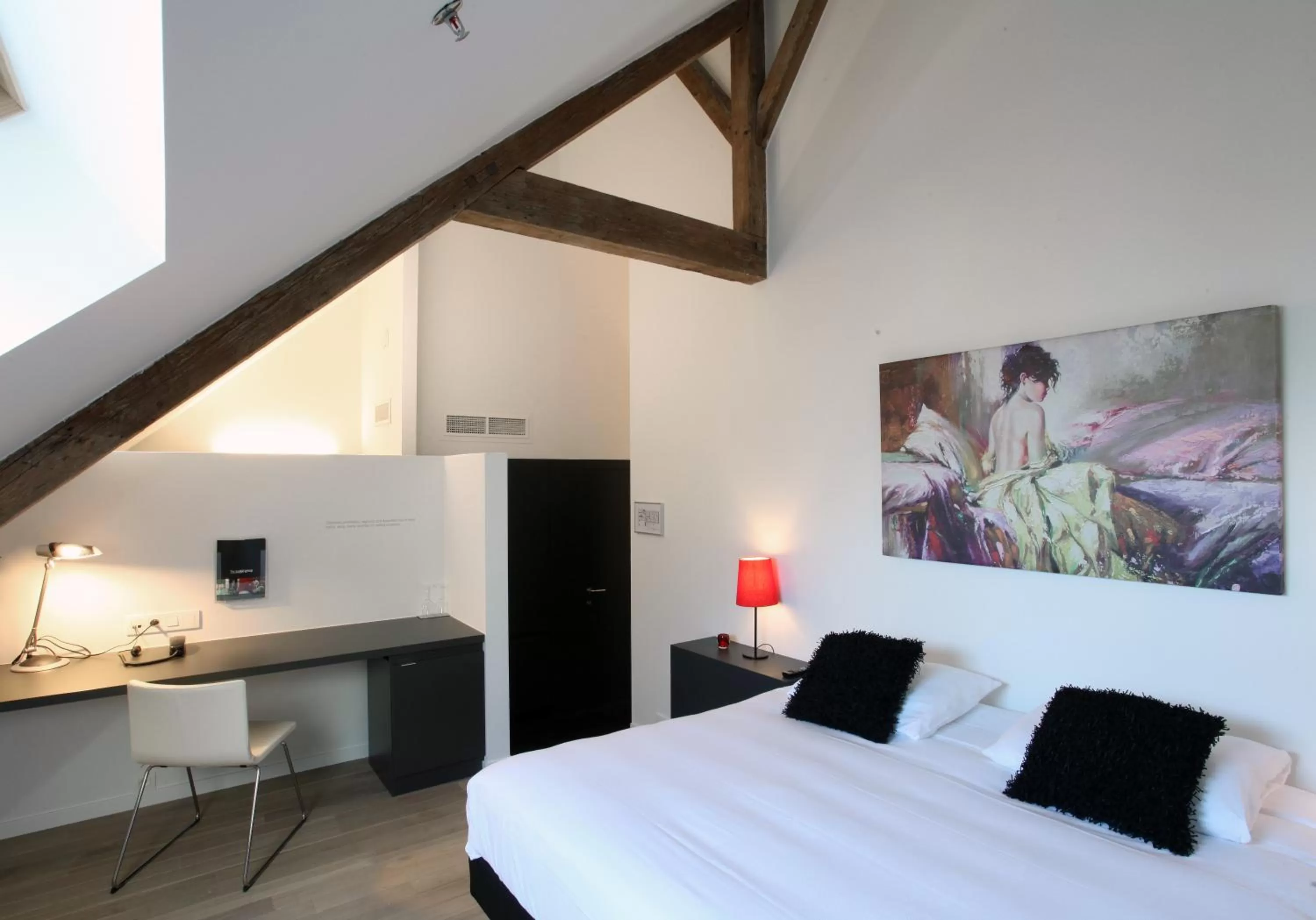 Bed in Hotel The Lodge Vilvoorde