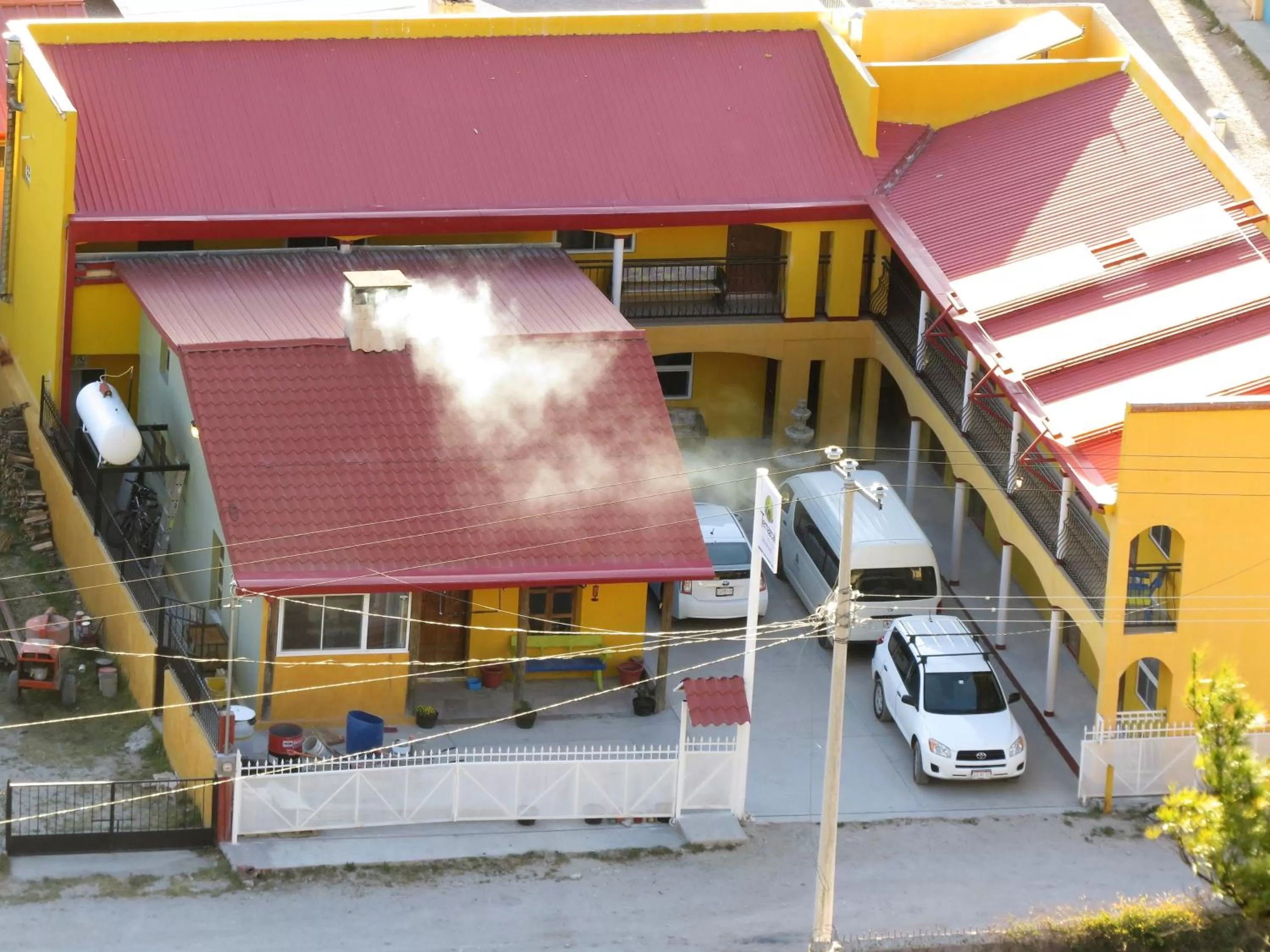 Bird's eye view in Hotel Ecológico Temazcal