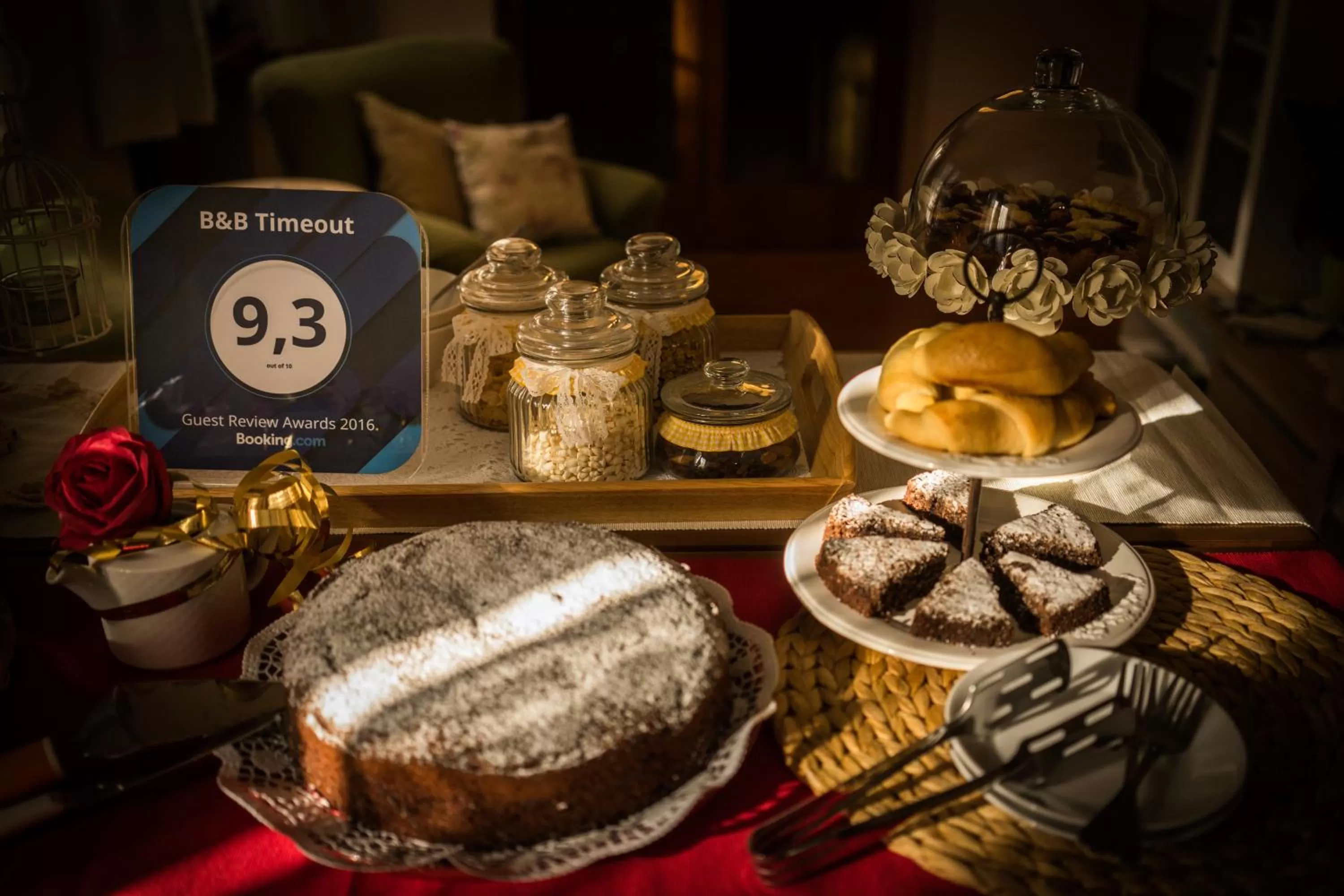 Communal kitchen in B&B Timeout