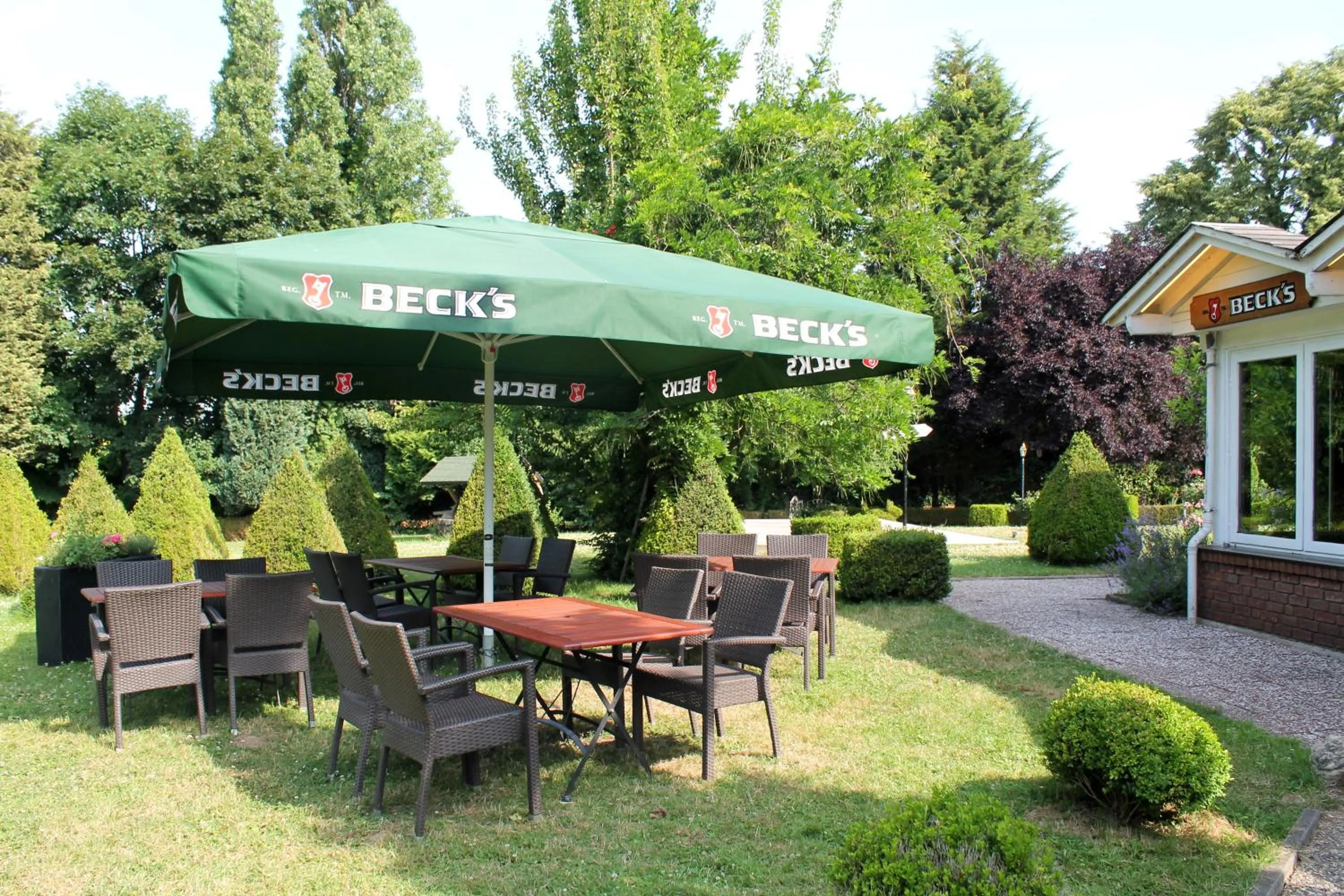 Garden in Hotel und Restaurant Eurohof