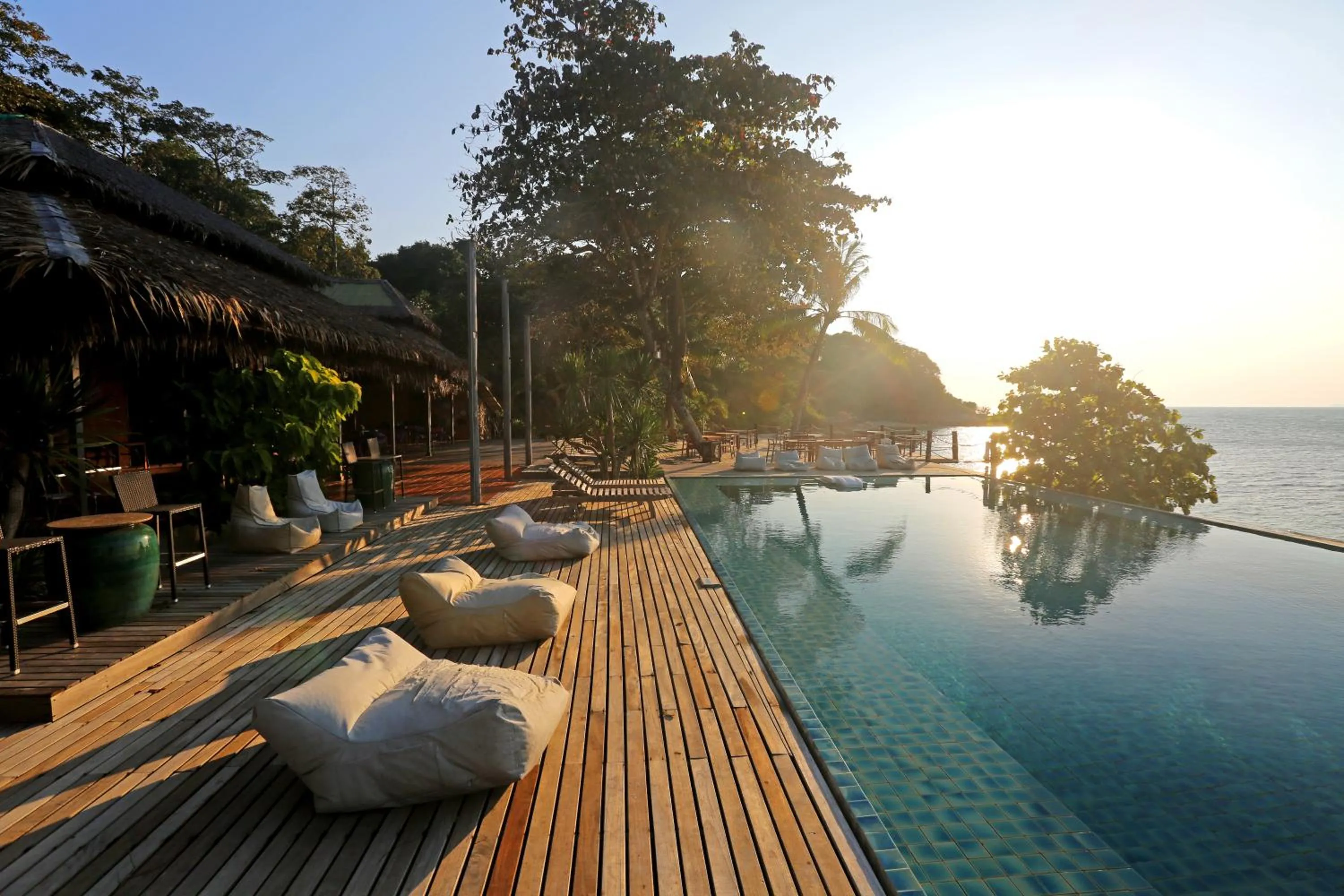 Swimming pool in Koh Munnork Private Island