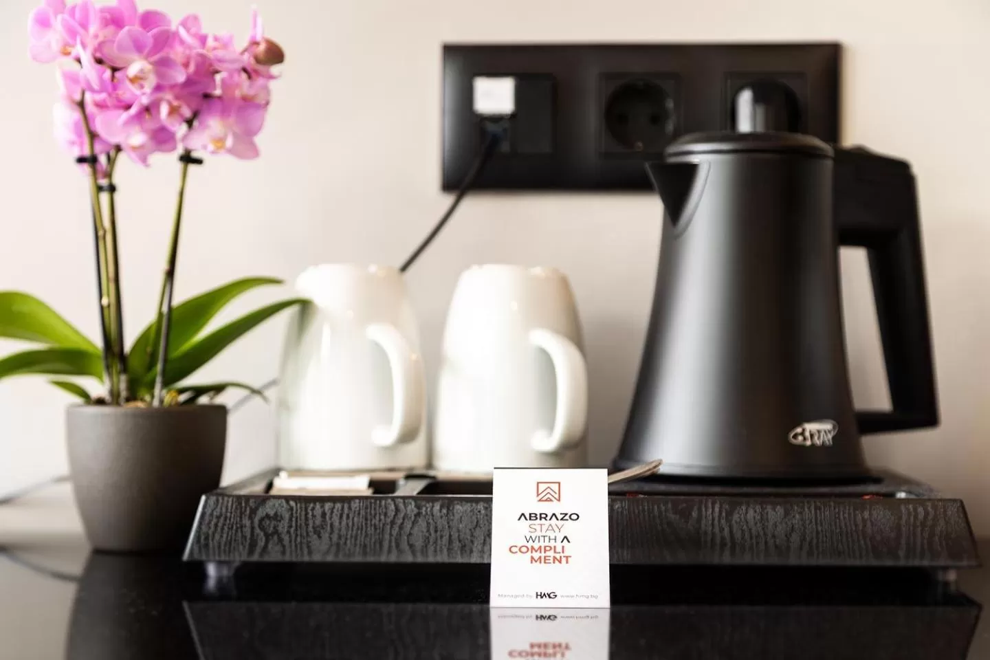 Coffee/tea facilities in Abrazo Sofia Hotel by HMG