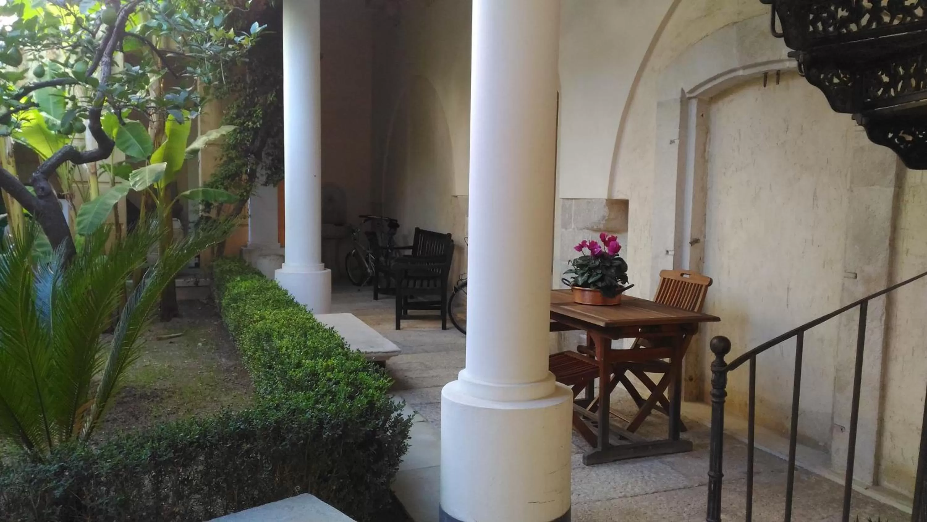 Patio in Palazzo Rossi suite