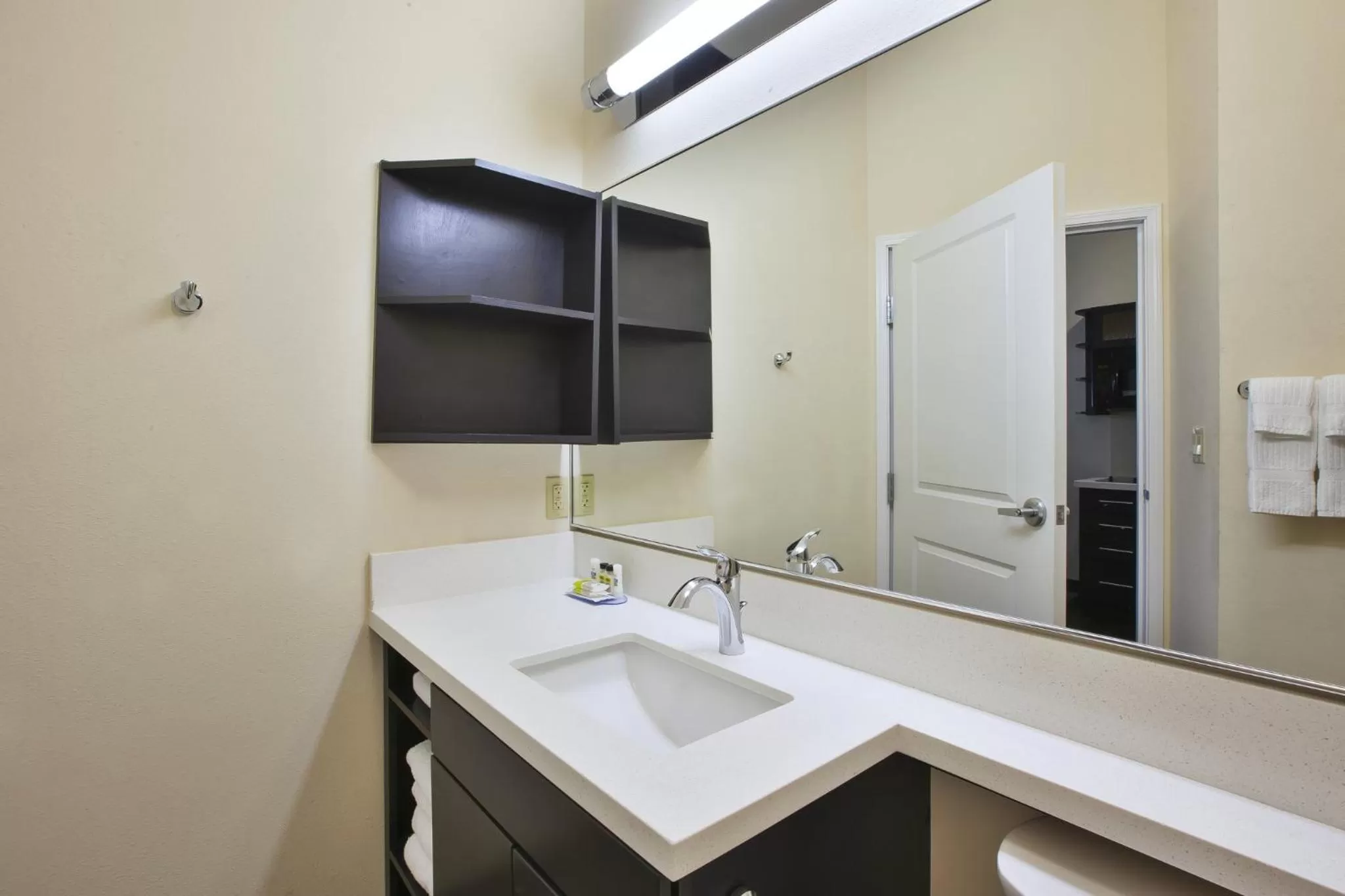 Bathroom in Candlewood Suites Morgantown-Univ West Virginia by IHG