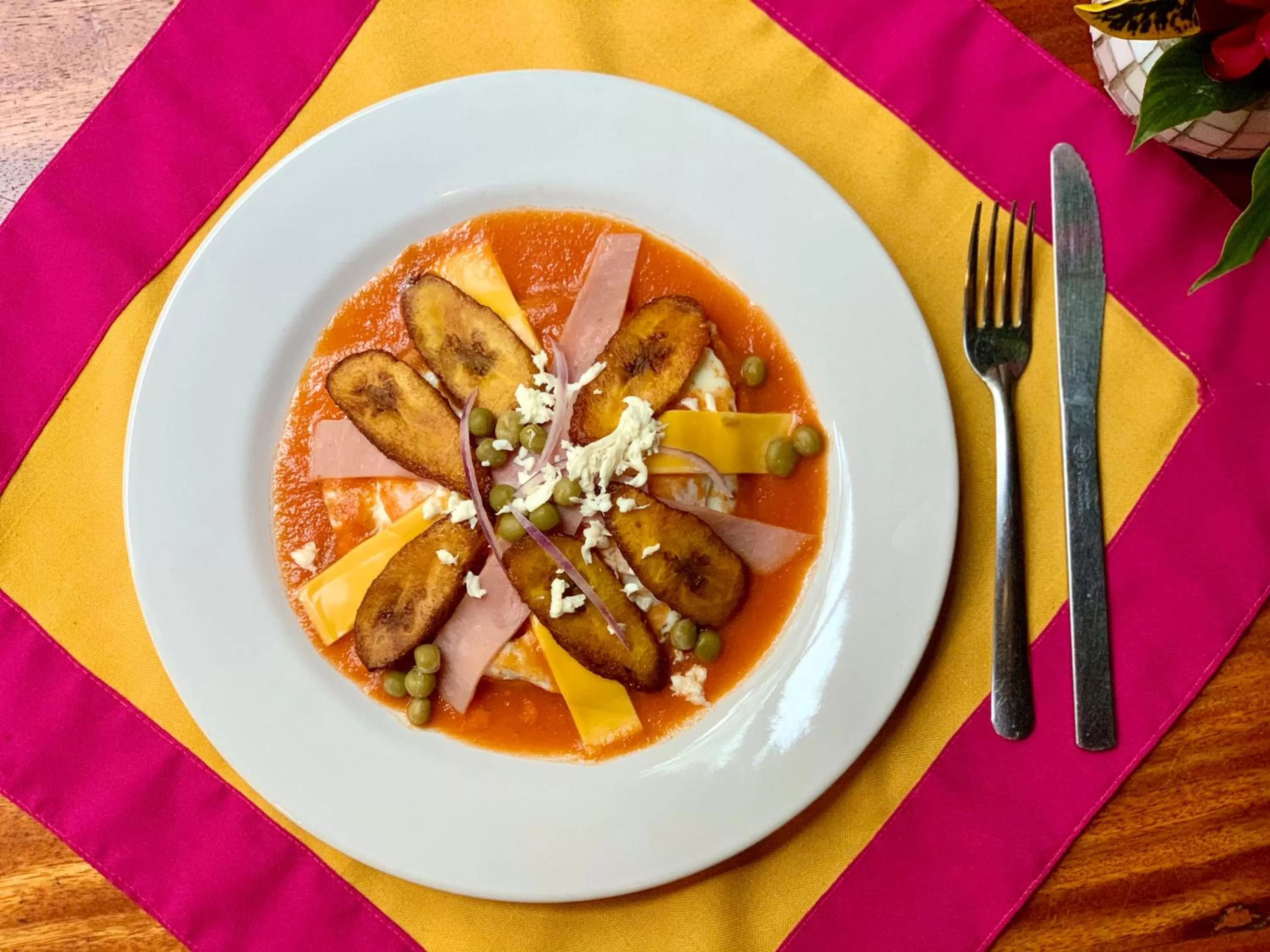 Food in Hotel Maya Bell