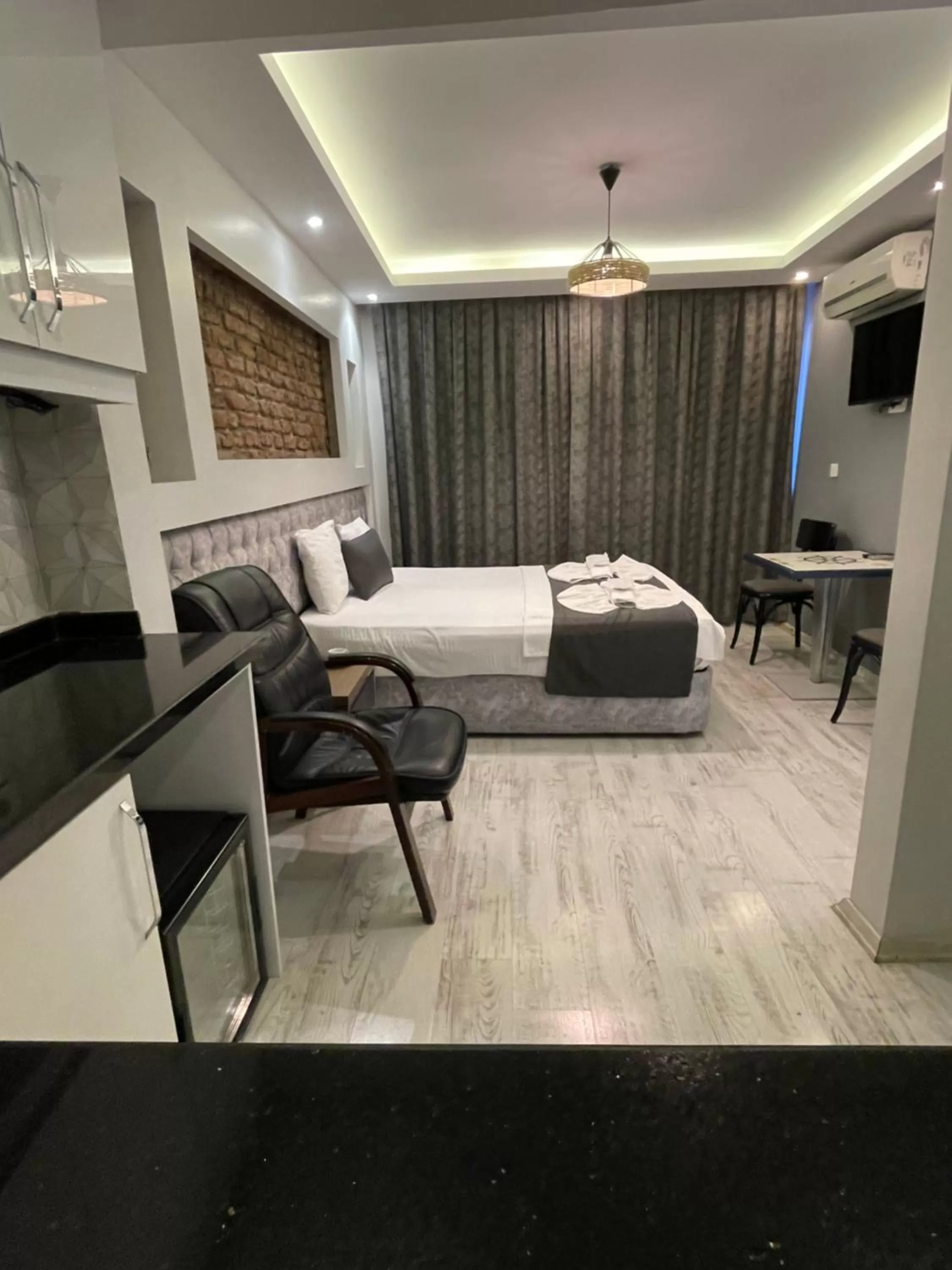 Bed in Arat Apartments