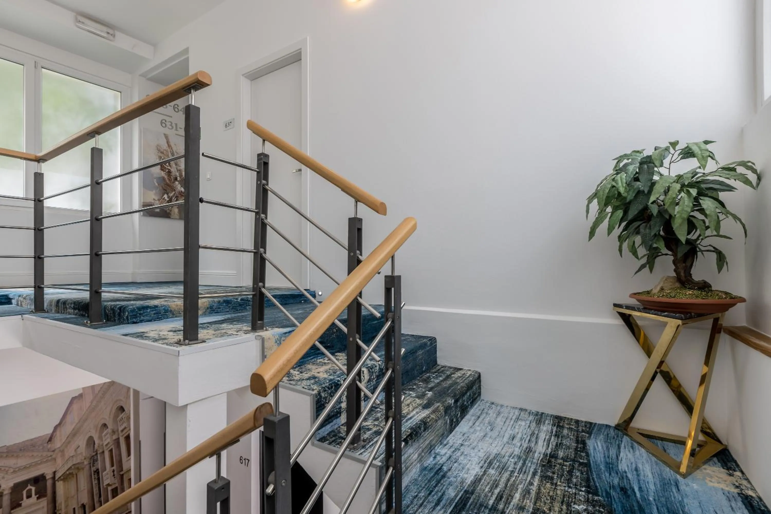 Property building, Bed in Annex building of Art Hotel