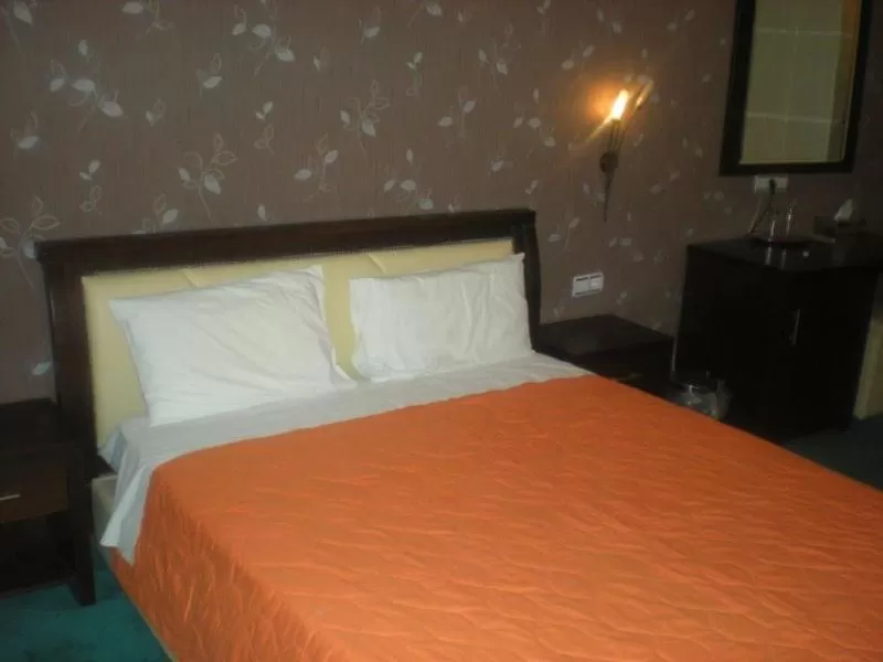 Bed in Achillion Palace