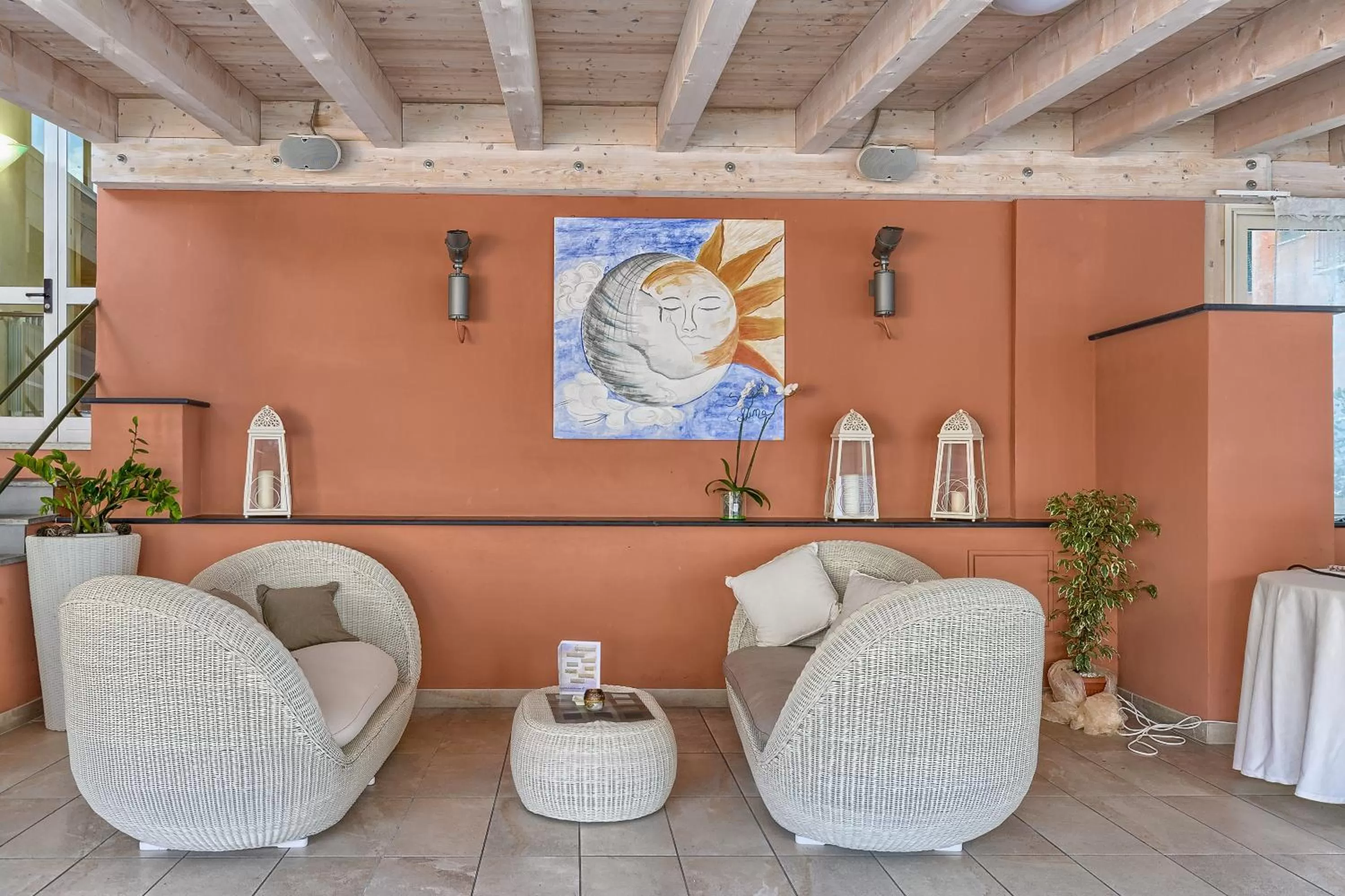 Balcony/Terrace in Hotel Monte Rosa