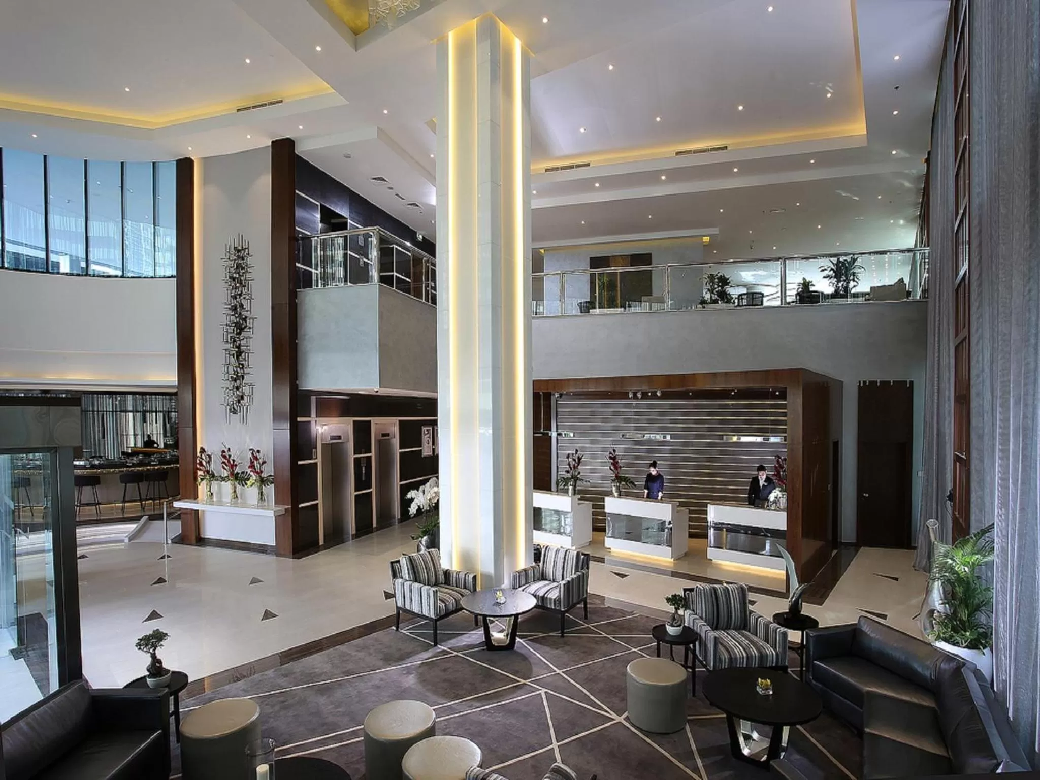 Lobby or reception in Ramada by Wyndham Dubai Barsha Heights
