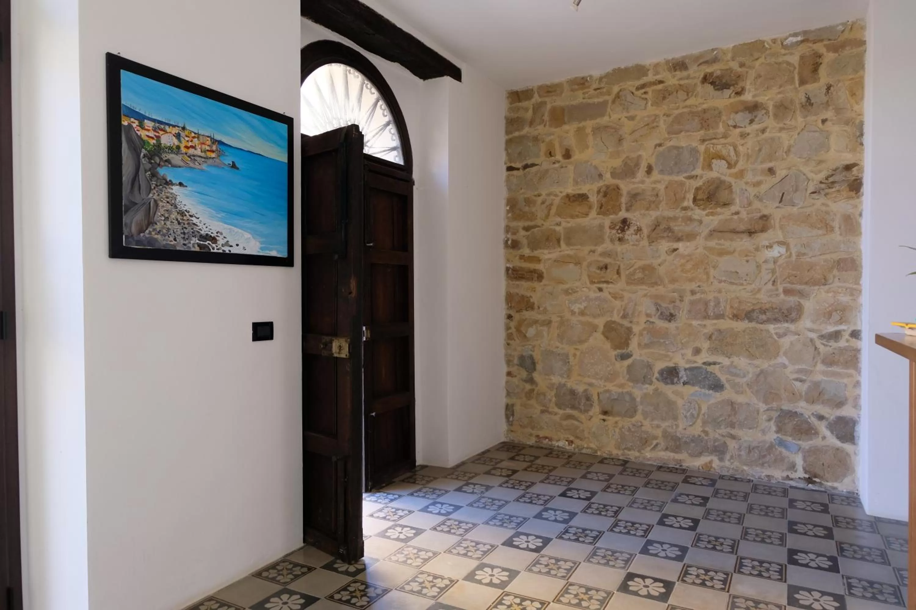 Communal lounge/ TV room, TV/Entertainment Center in Il Miglio in Più