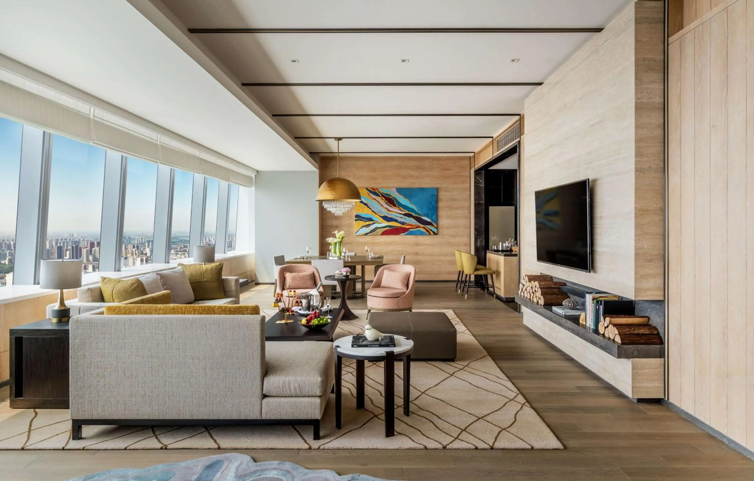 Living room in Conrad Shenyang