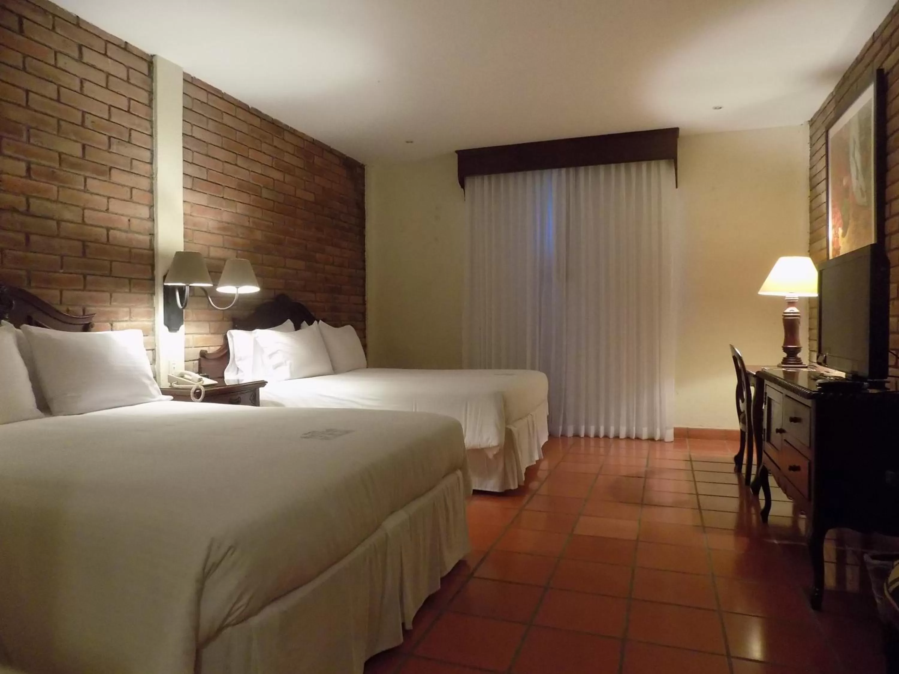 Photo of the whole room, Bed in Hotel El Convento Leon Nicaragua