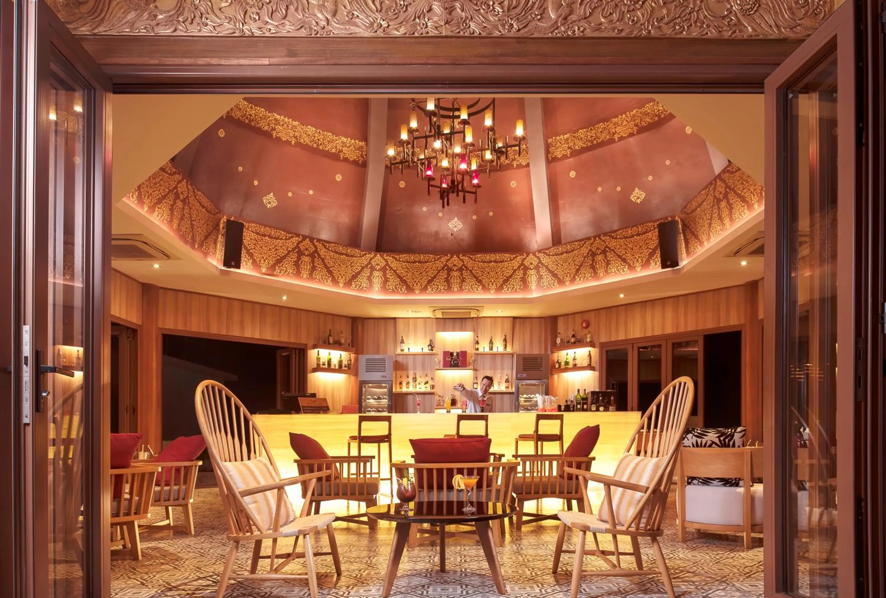 Lounge or bar in Mida Grande Hotel Dhavaravati Nakhon Pathom - SHA PLUS