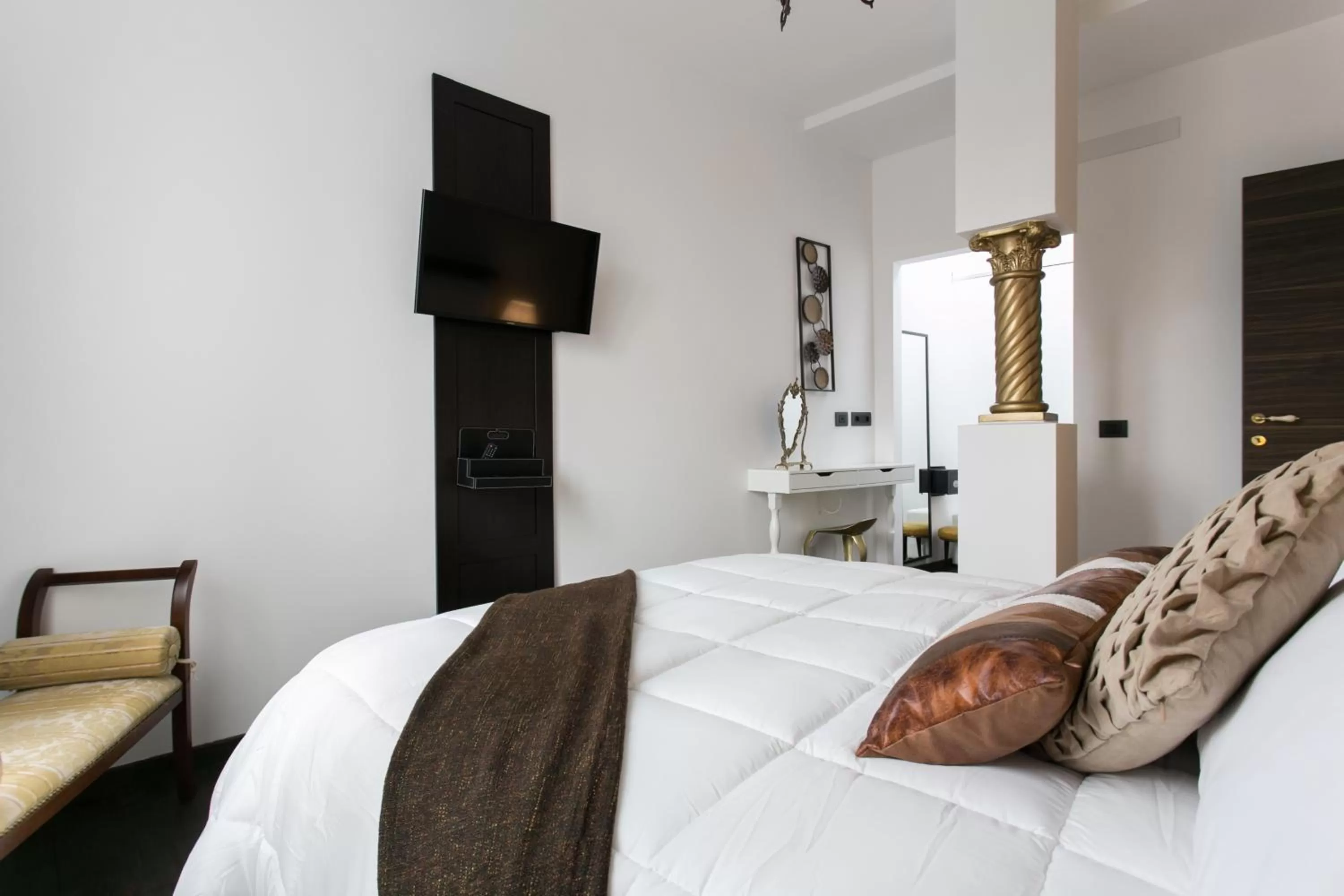 Bedroom, Bed in Aparthotel Dei Mercanti