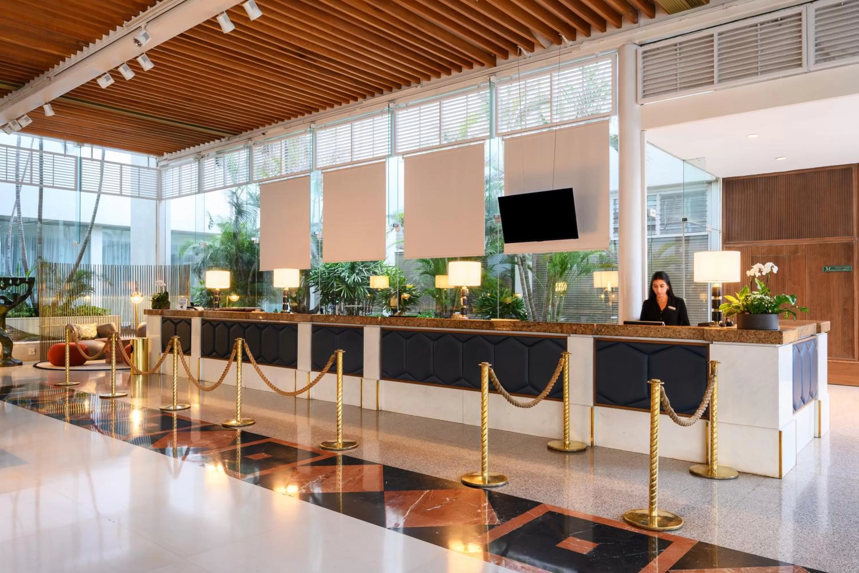 Lobby or reception in Royal Beach Eilat by Isrotel Exclusive