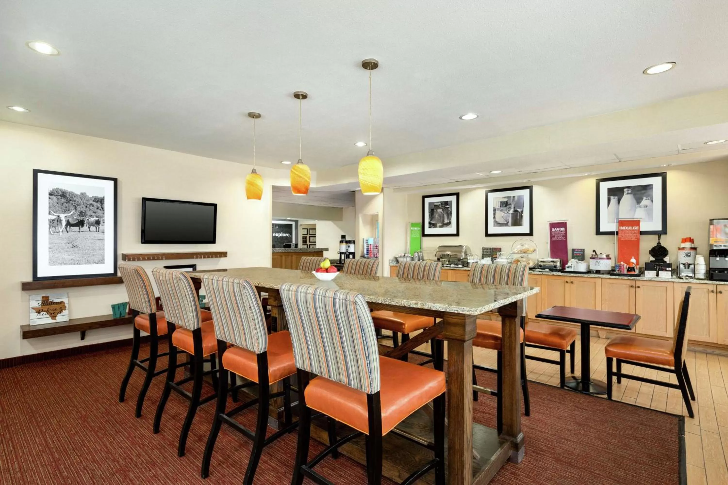 Breakfast in Hampton Inn Abilene