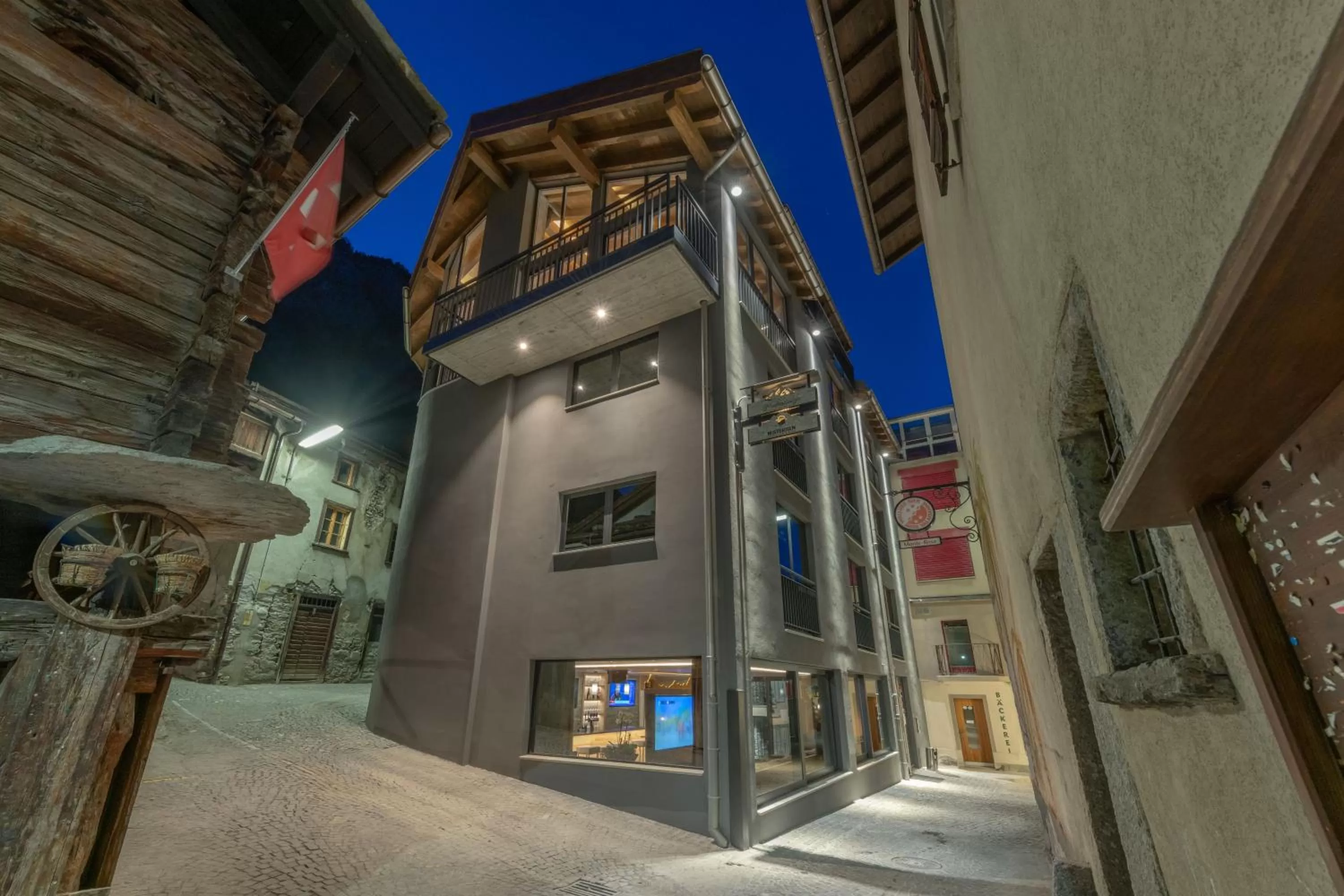 Lounge or bar, Property Building in Hotel Heimatlodge