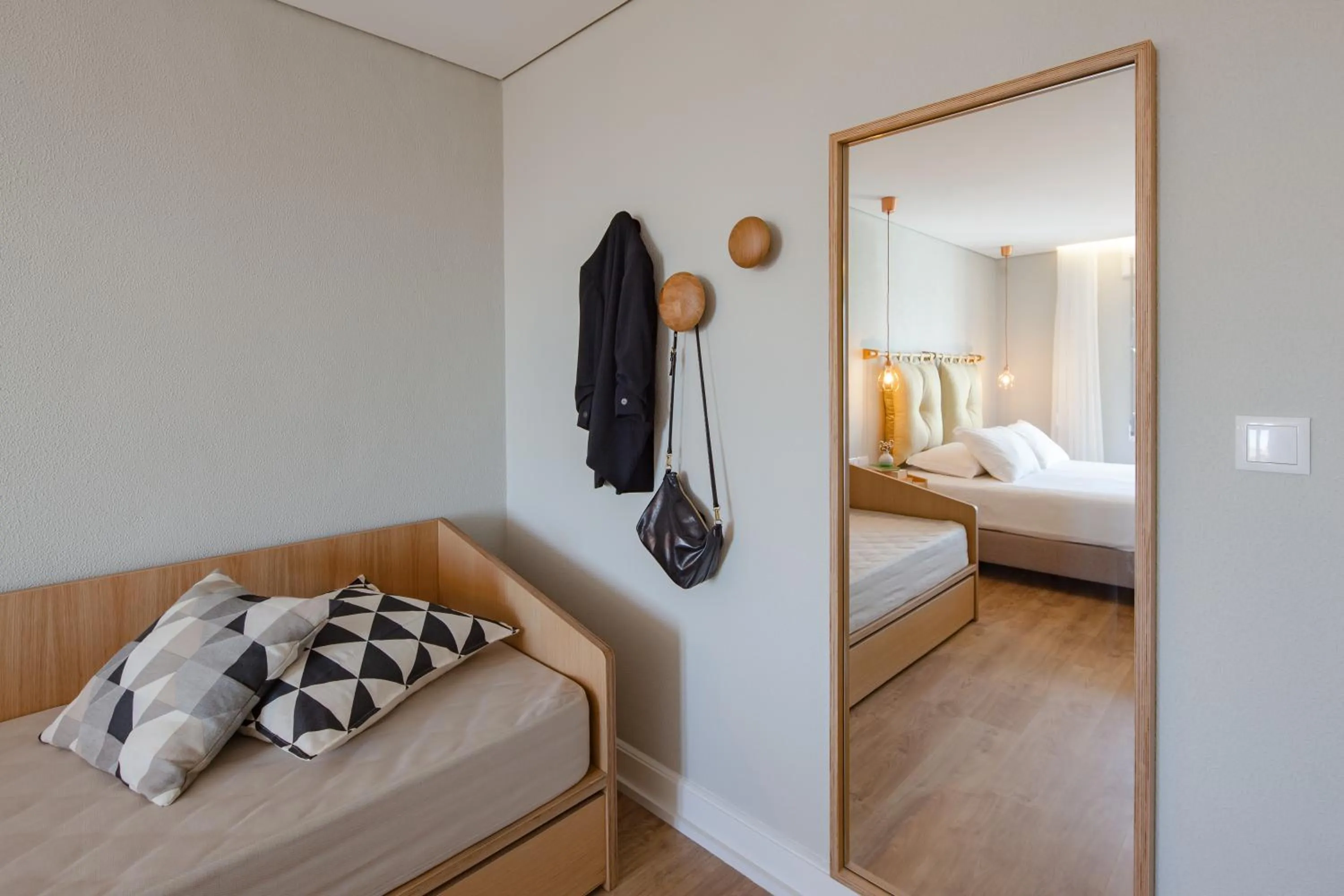 Bed in The Rex Hotel Porto