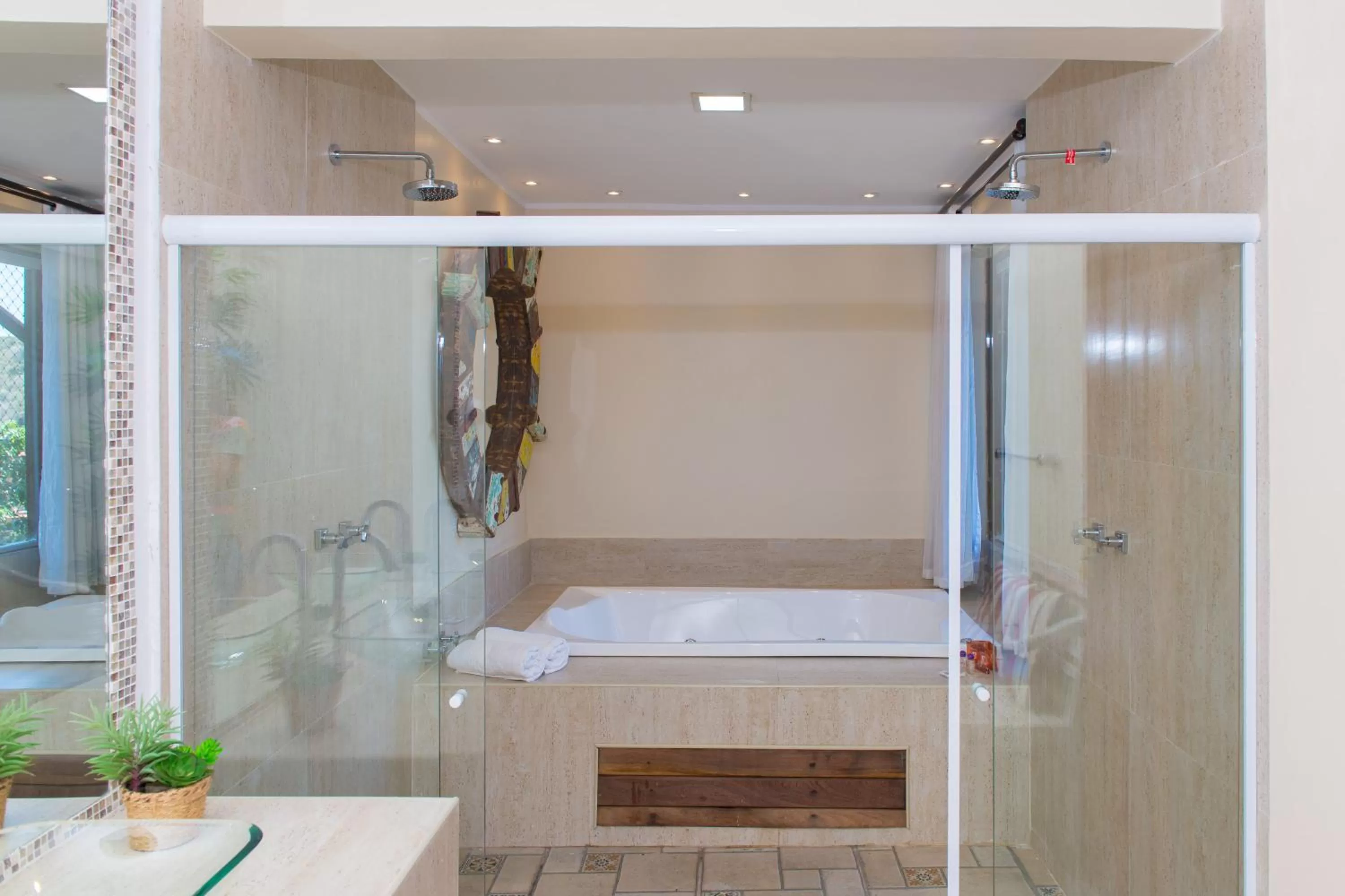 Bathroom in Pousada La Dolce Vita