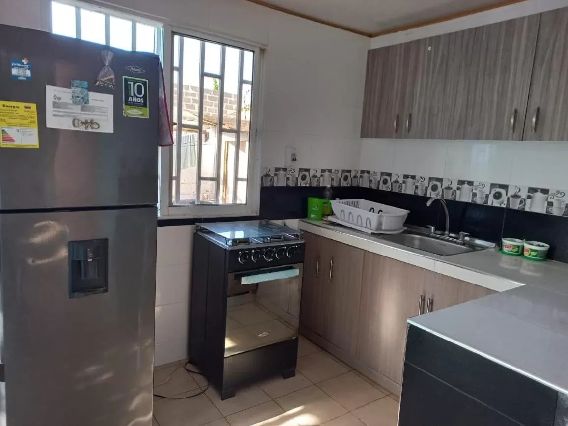 Communal kitchen in Posada Sorybego