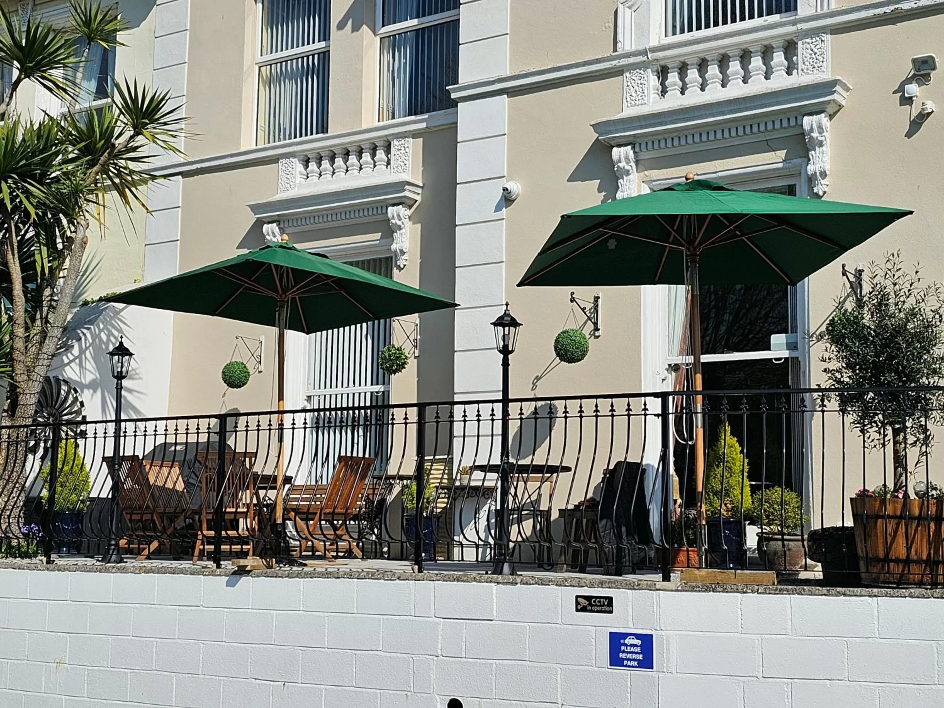Patio in Melba House