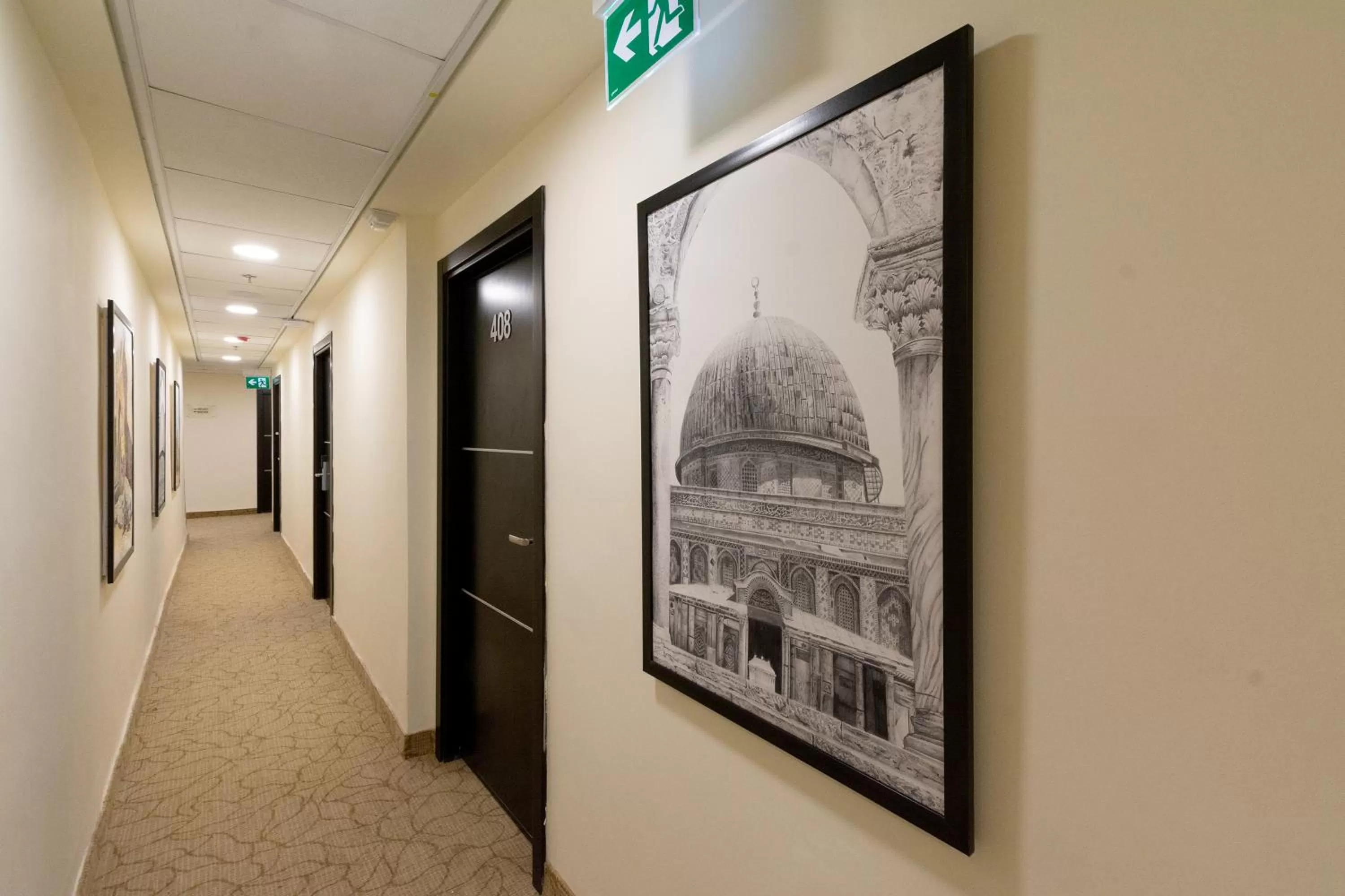 Decorative detail in New Capitol Hotel - Jerusalem